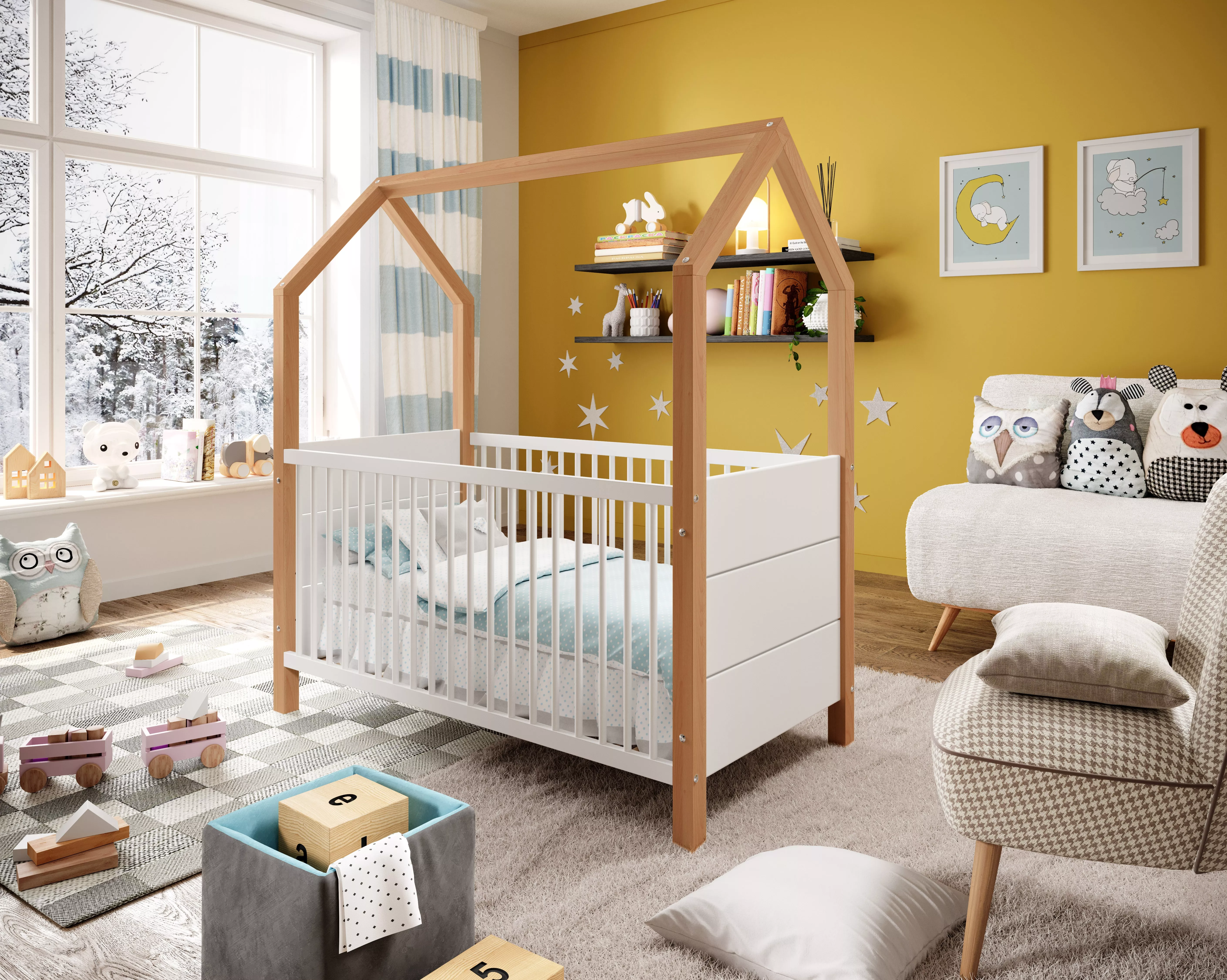 Lit de bébé HOUSE
