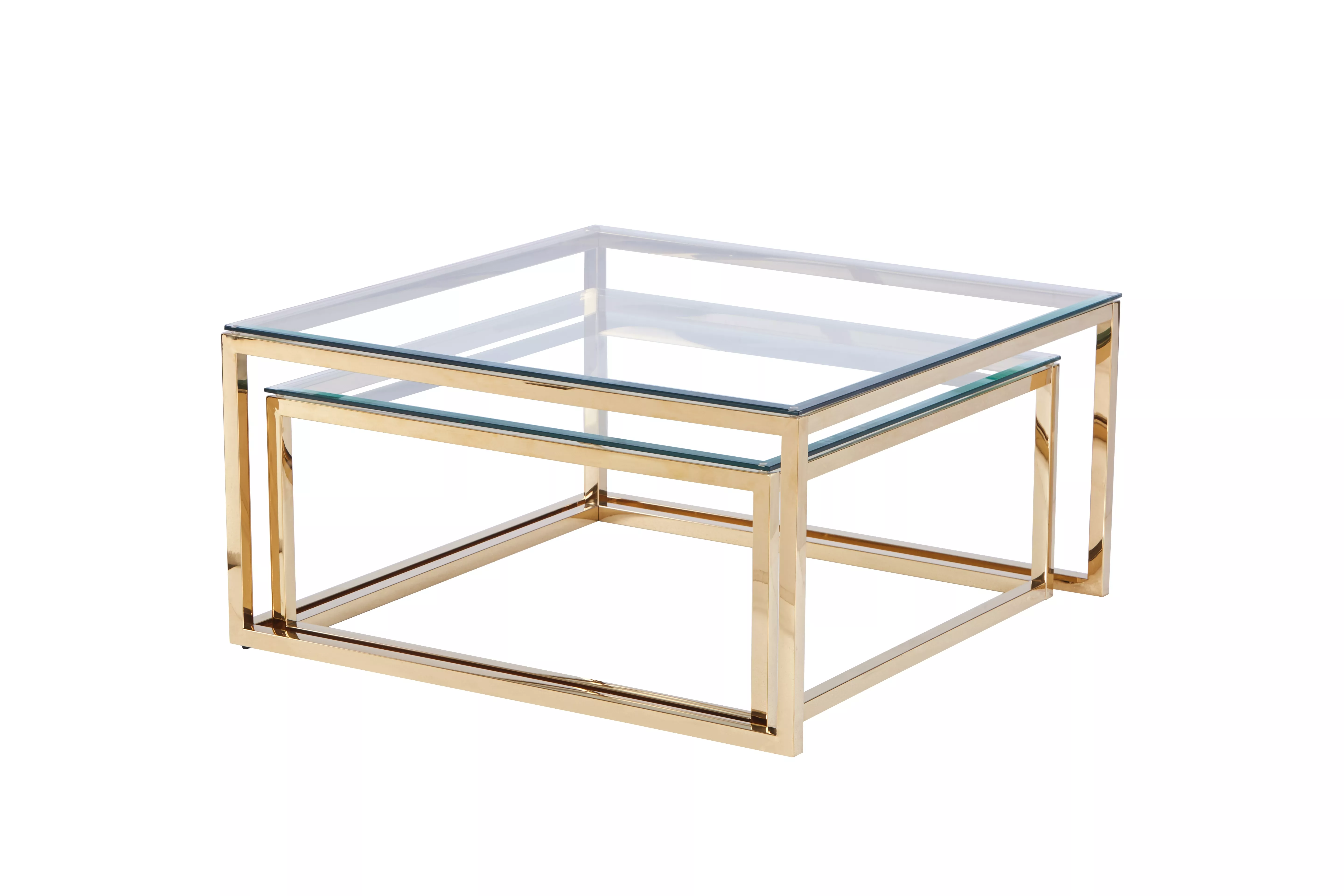 Lot de 2 tables gigognes C89G-A