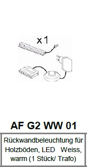Eclairage de fond CATANIA CHAMBORD AF G2 WW 01