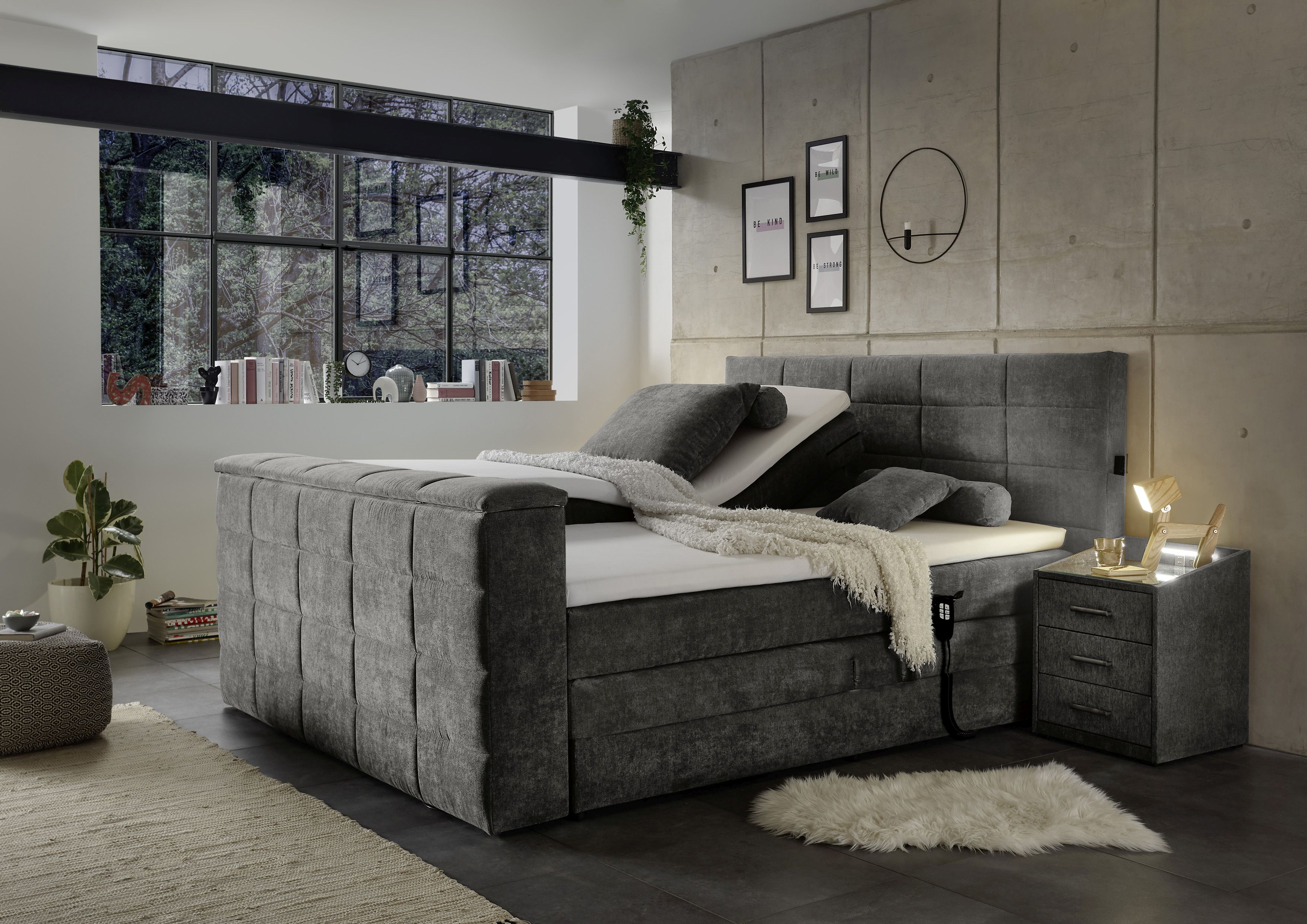 Lit boxspring DENVER 6