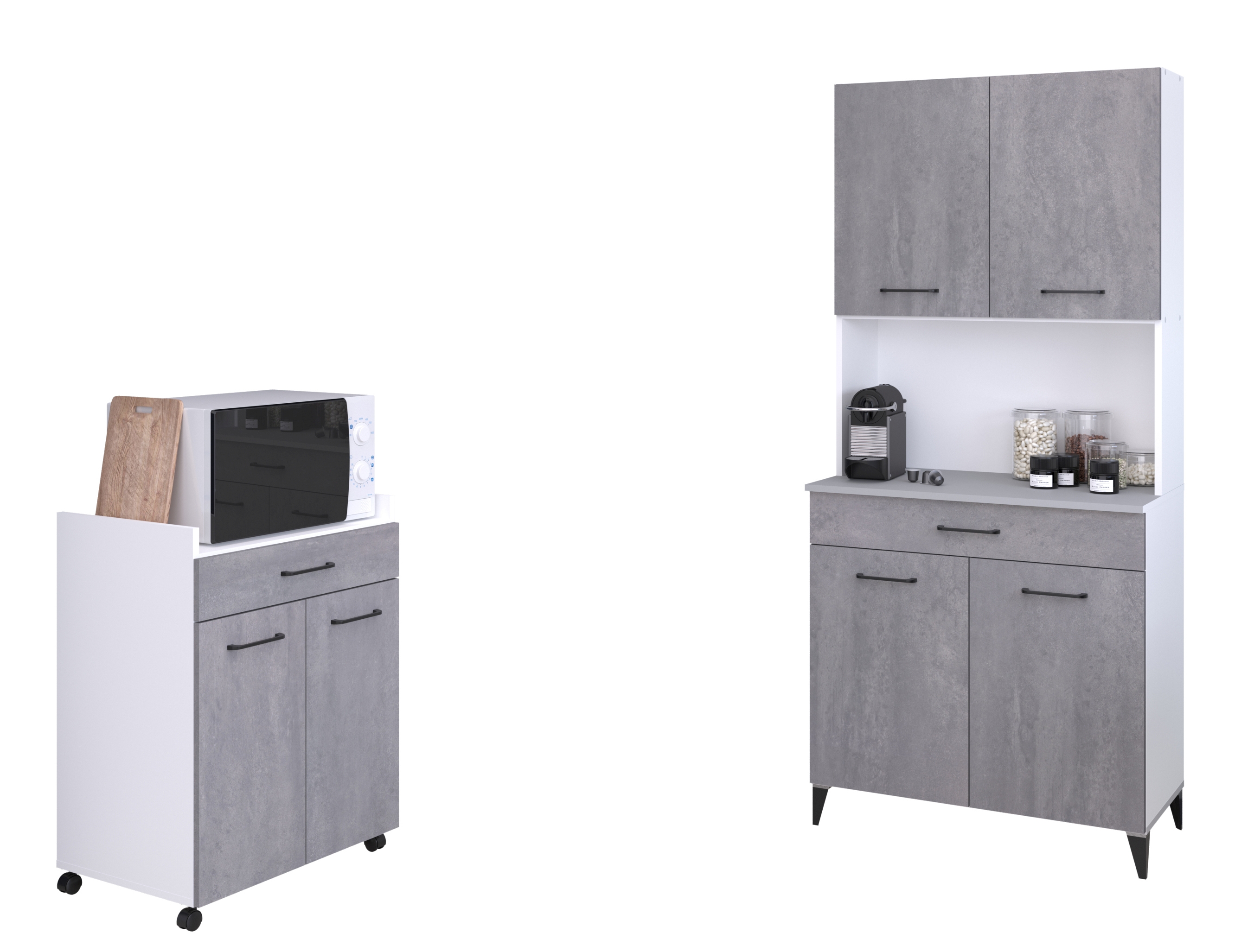 Ensemble avec buffet de cuisine MEMPHIS 1