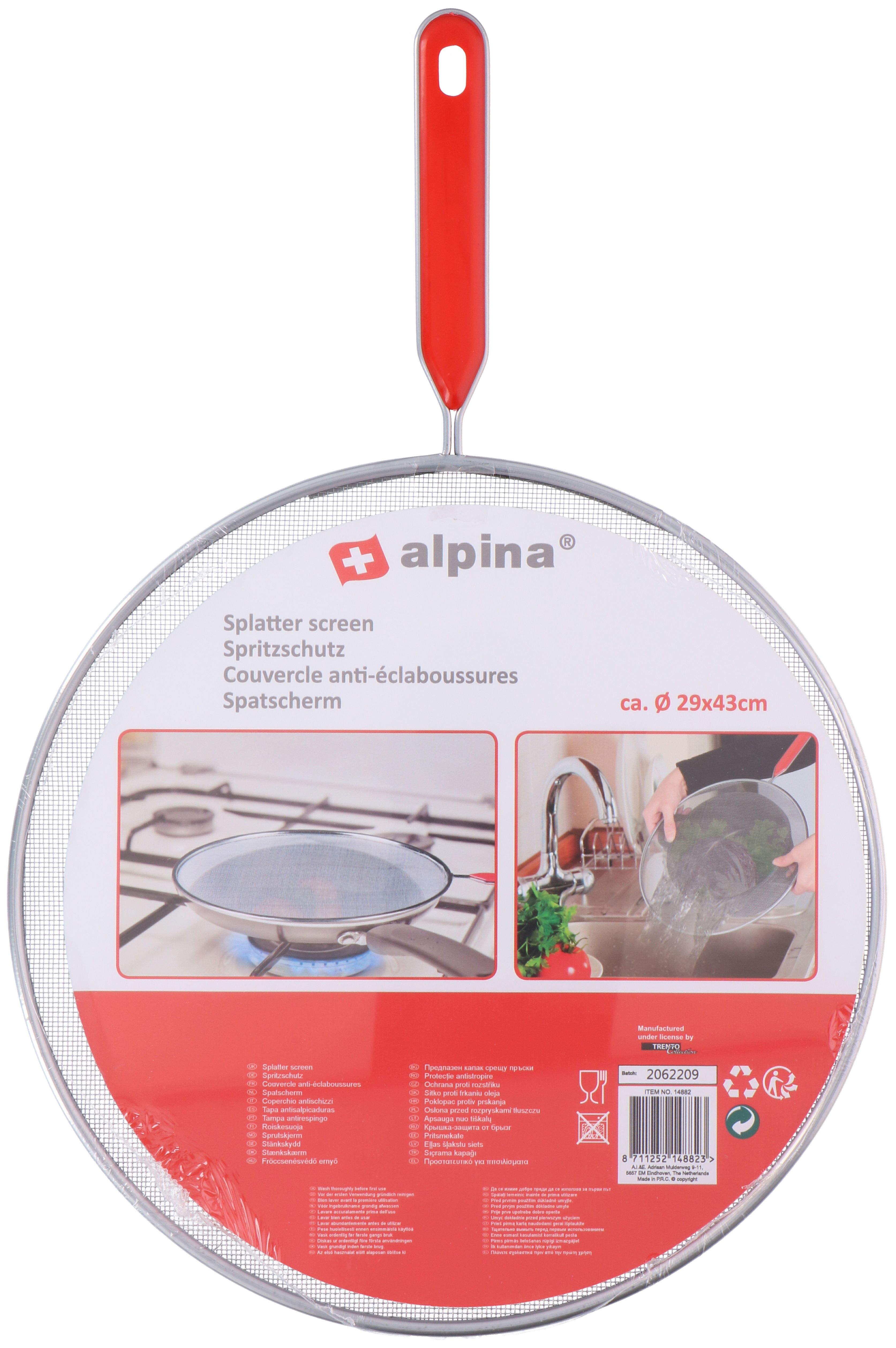 Protection anti-éclaboussures 29cm ALPINA Protection anti-éclaboussures 29cm ALPINA