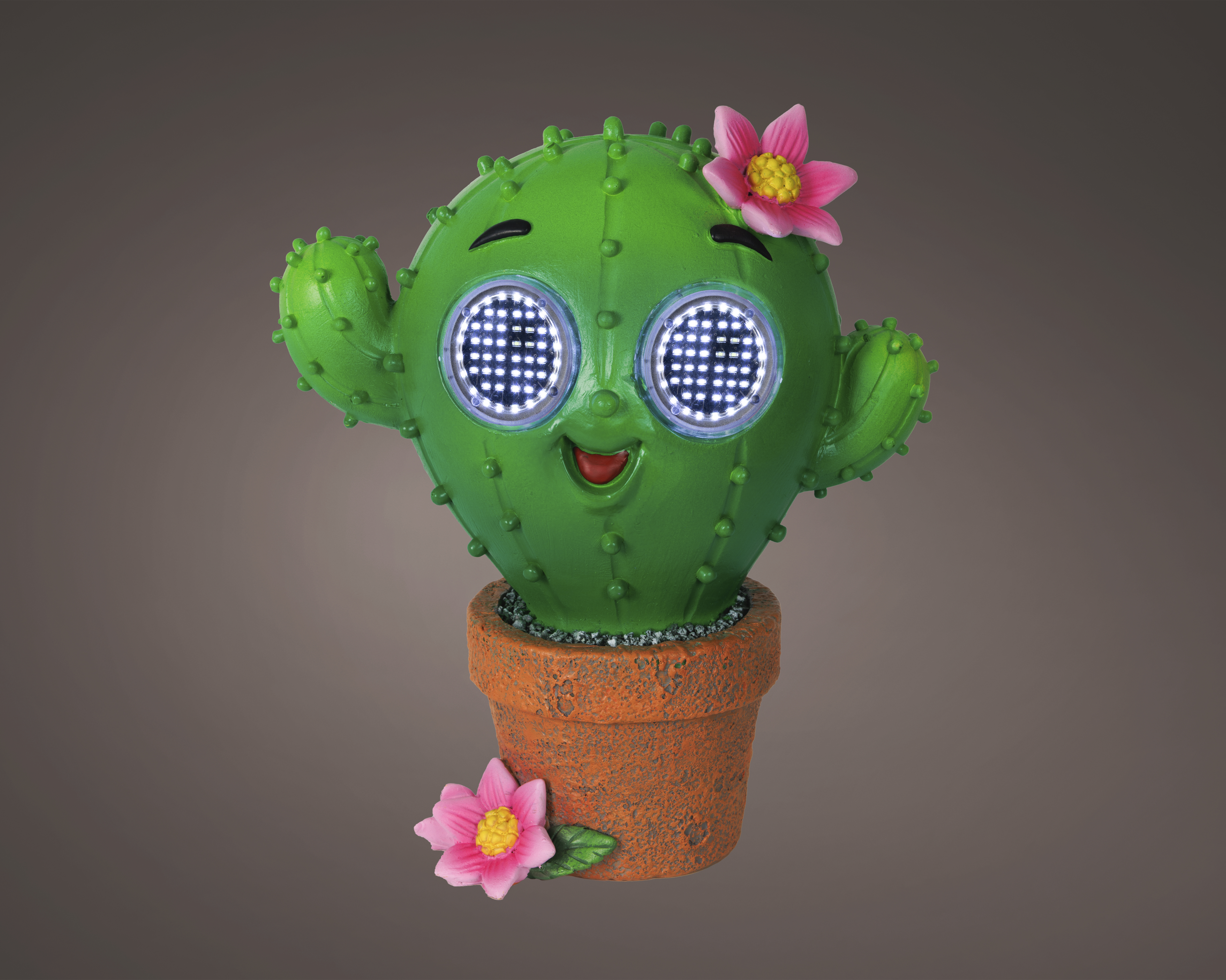 Cactus solaire yeux qui bougent SOLAR