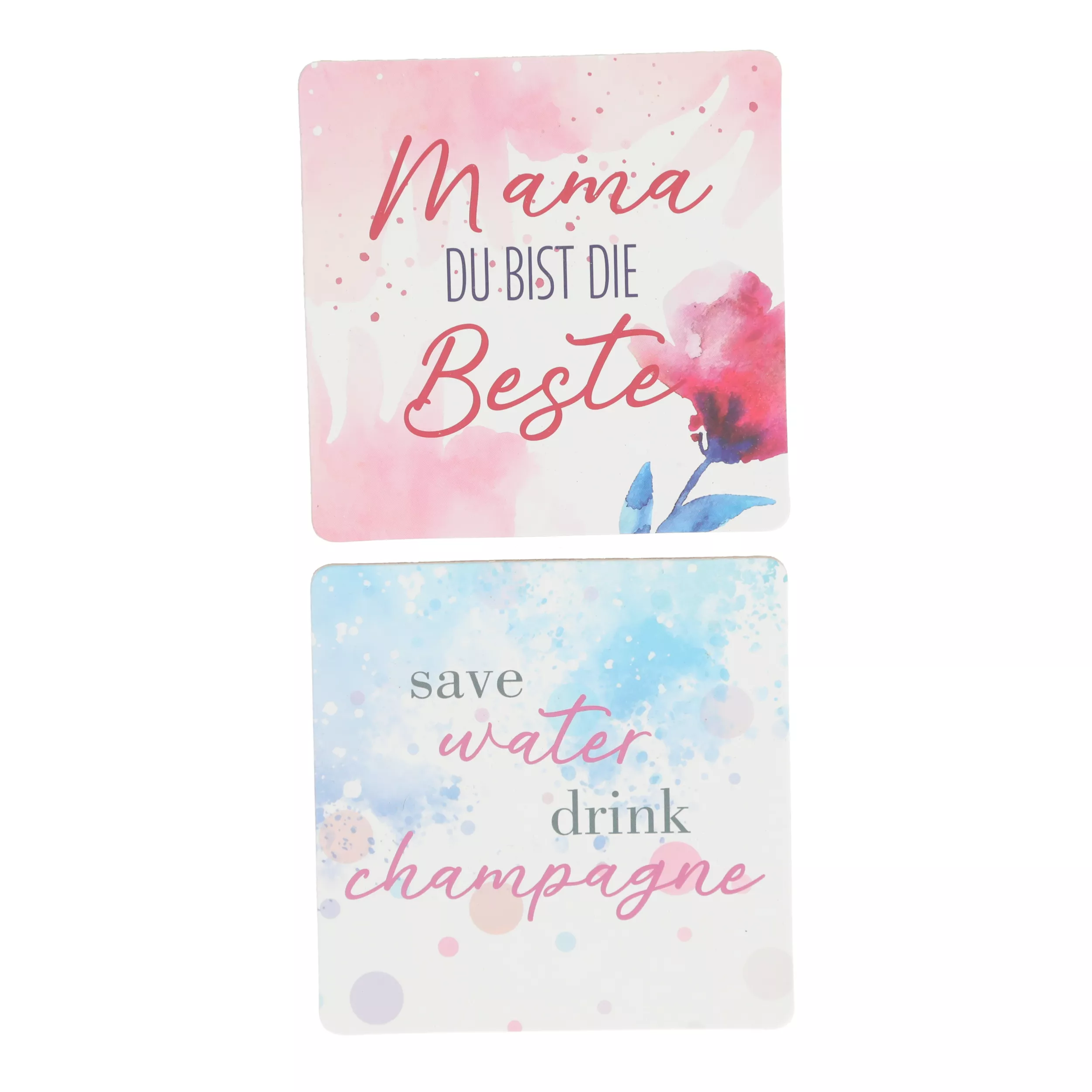 Sous-verre avec inscription KORK