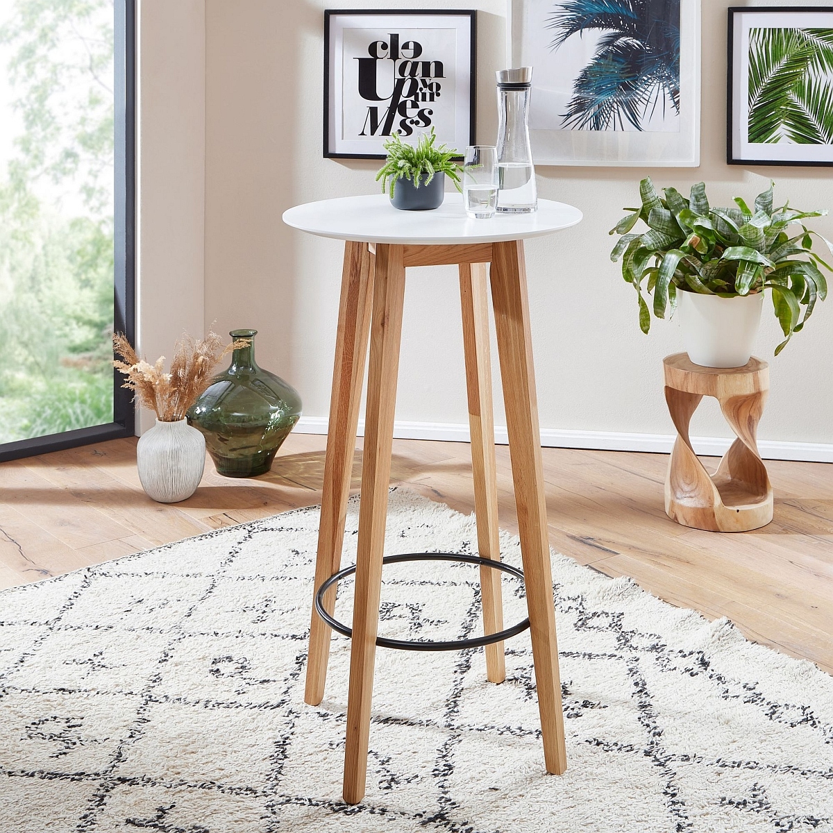 BUCK Tabouret de bar en bois - Design Findhal By Hammel - Meubles Sodezign