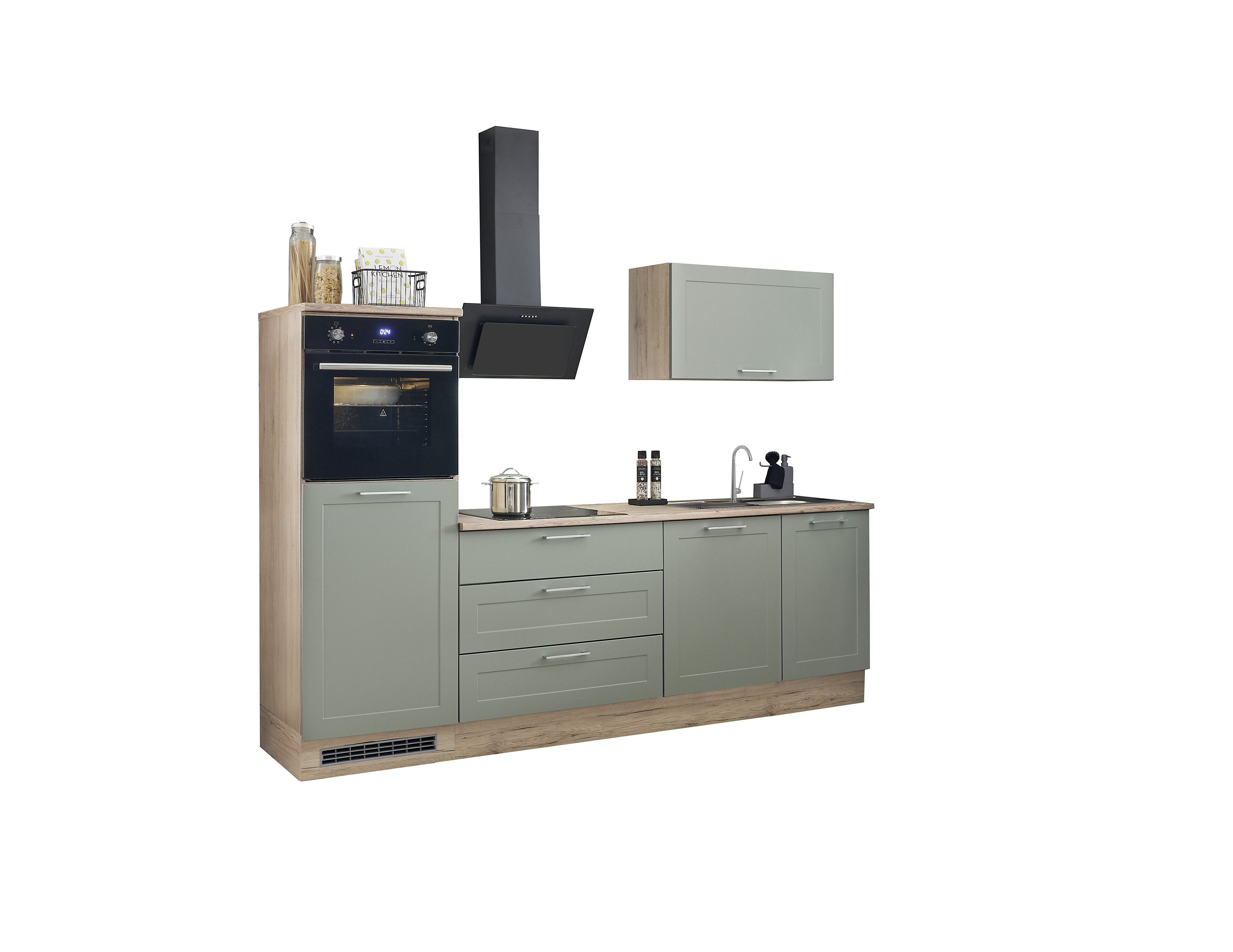Bloc cuisine avec électroménager HASTINGS (bloc cuisine - meuble colonne) II