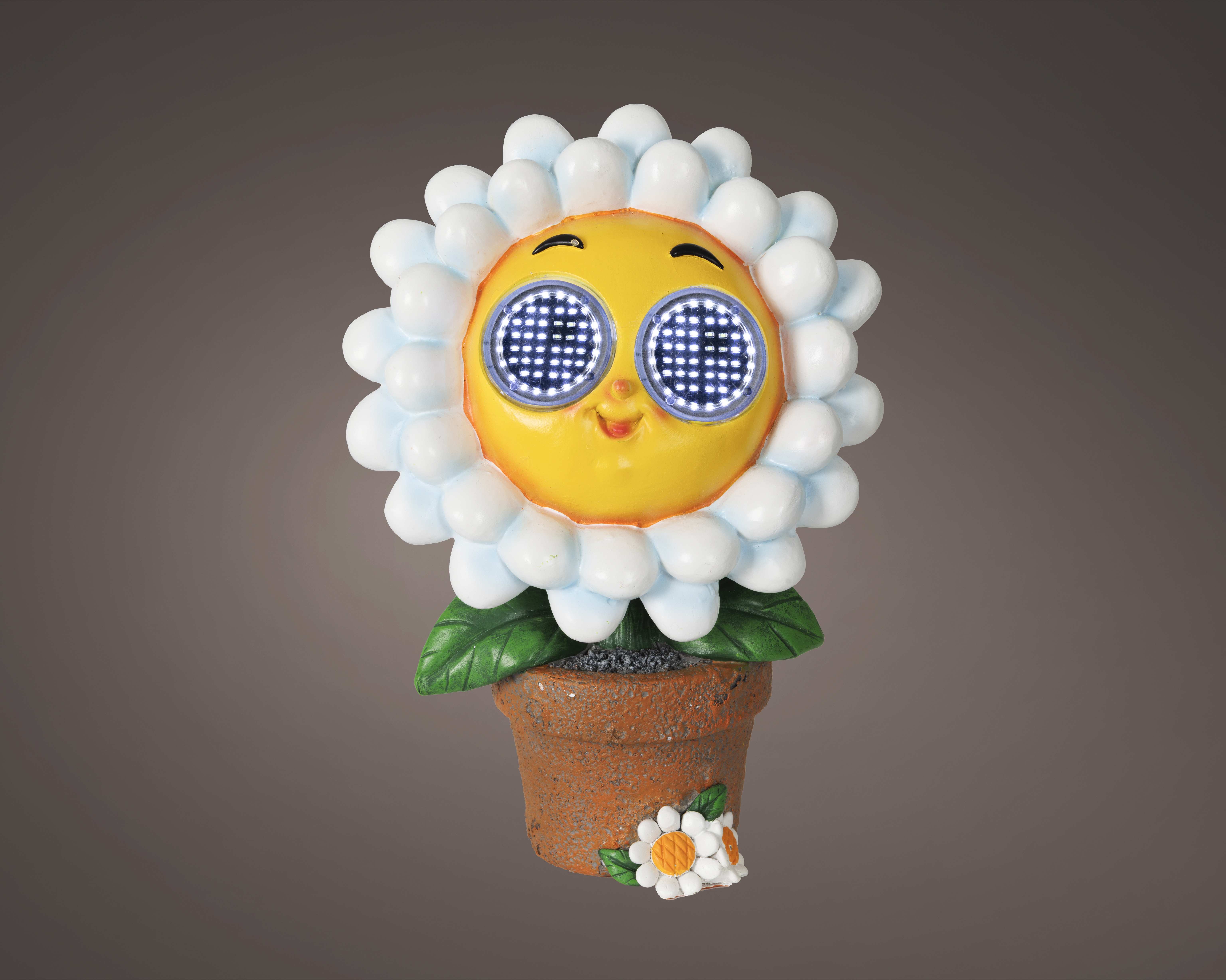 Fleur solaire avec yeux qui bougent SOLAR