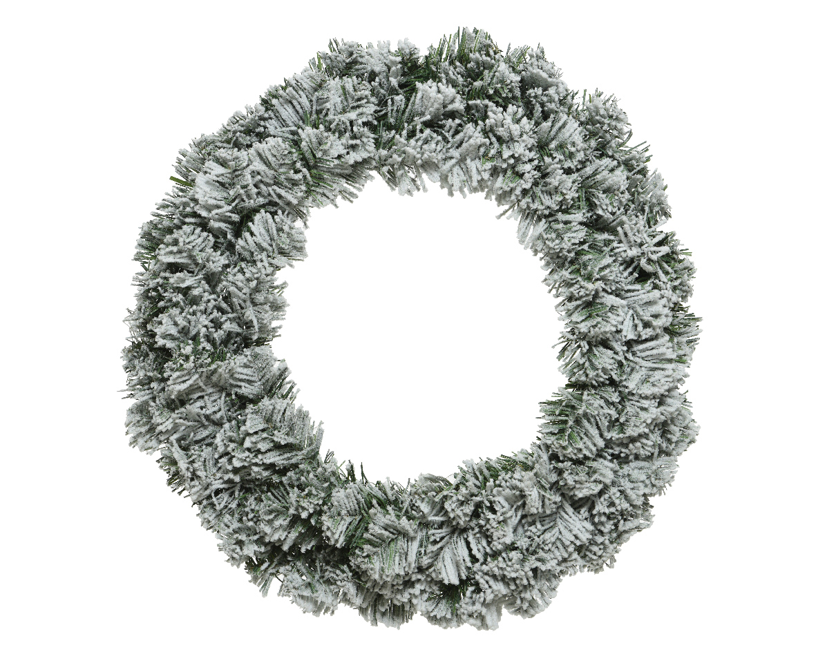 Couronne enneigée 35 cm IMPERIAL KIEFER