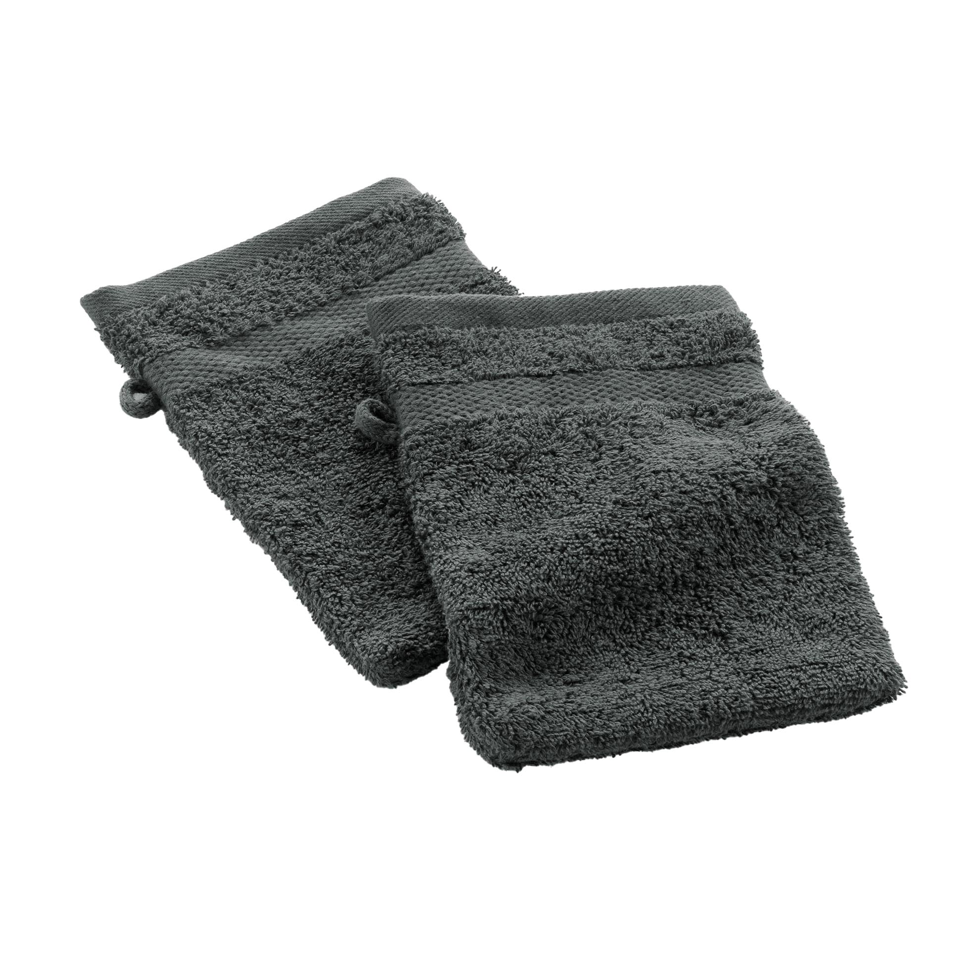 Lot de 2 gants de toilette UNI