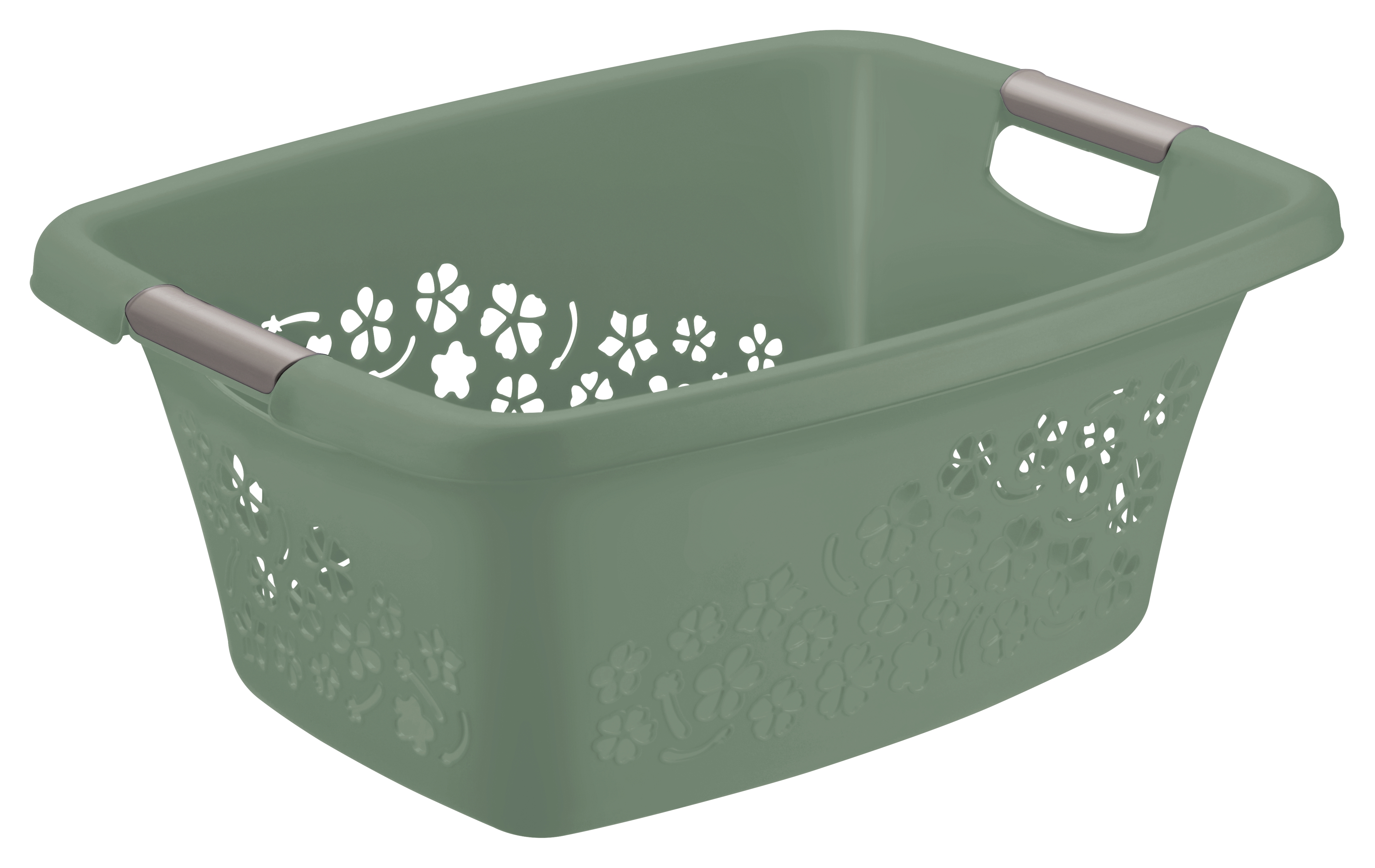 Corbeille à linge 25 litres FLOWERS