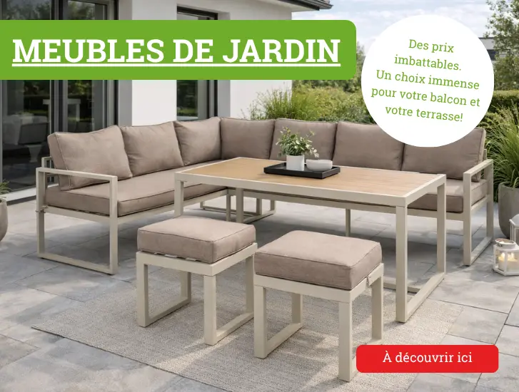 Mobilier de jardin à des prix imbattables - découvrez-le ici>