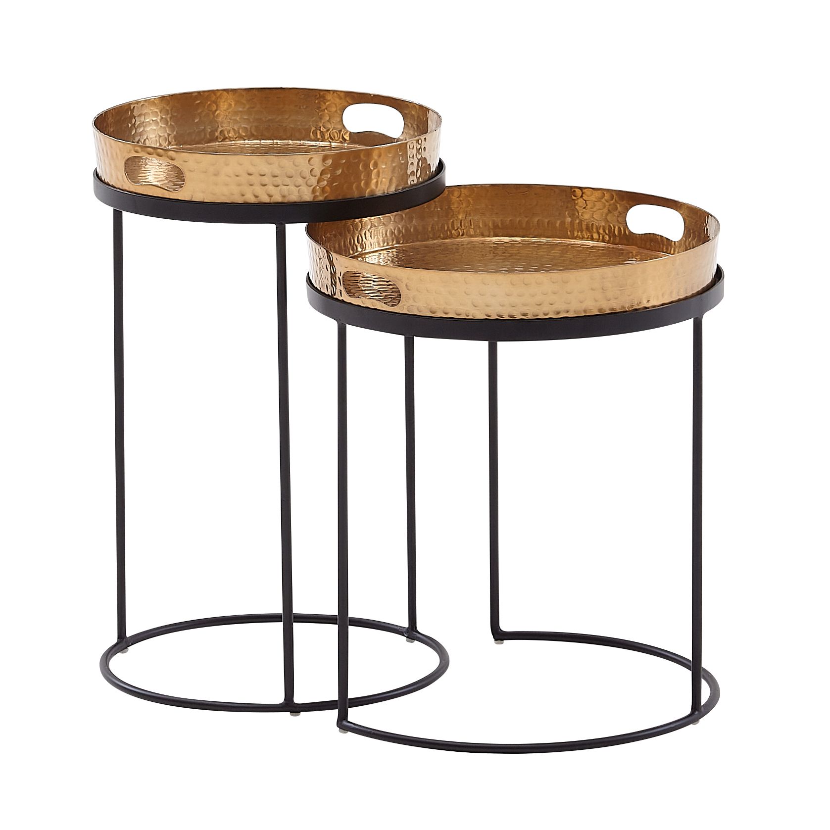 Lot de 2 tables d'appoint YALA