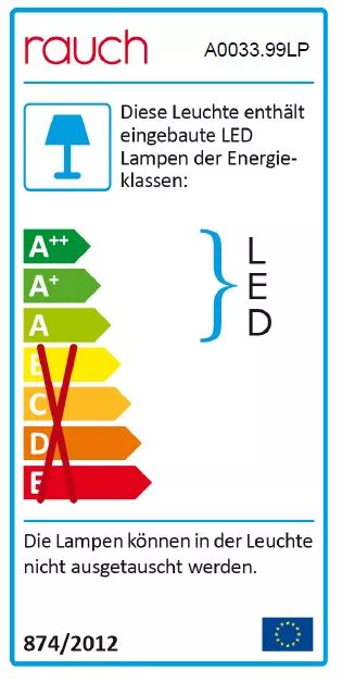 Lot de 2 lampes LED pour lit 99LP