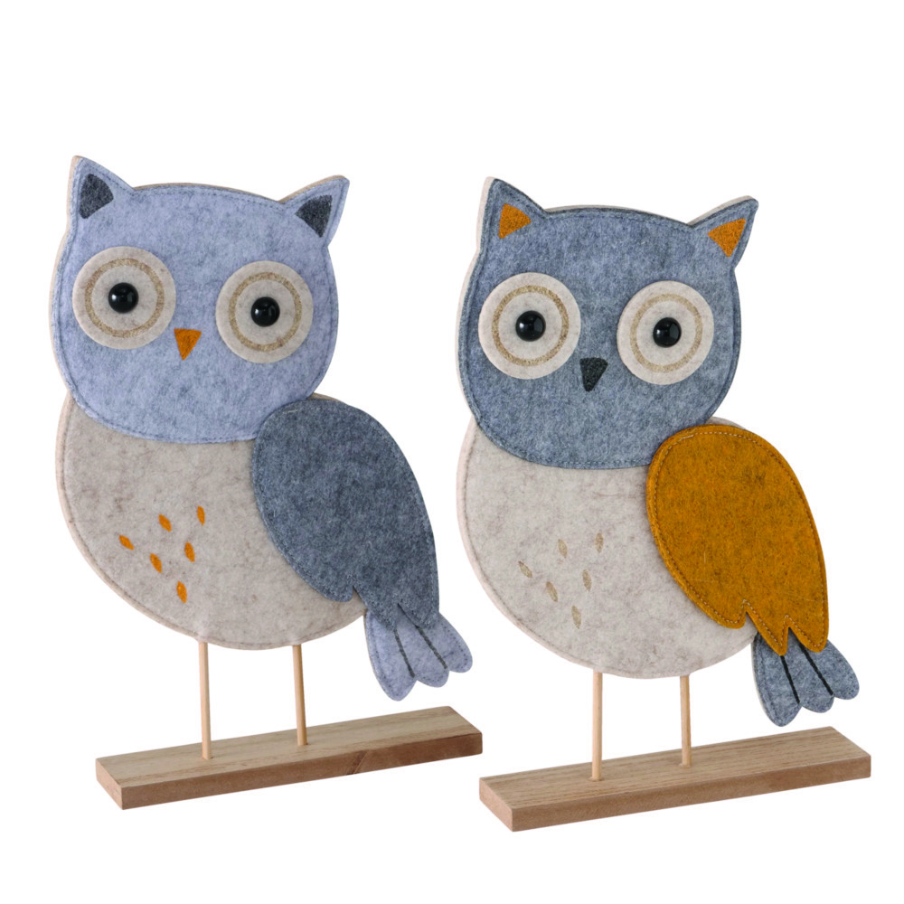 Figurine décorative hibou GIZZY