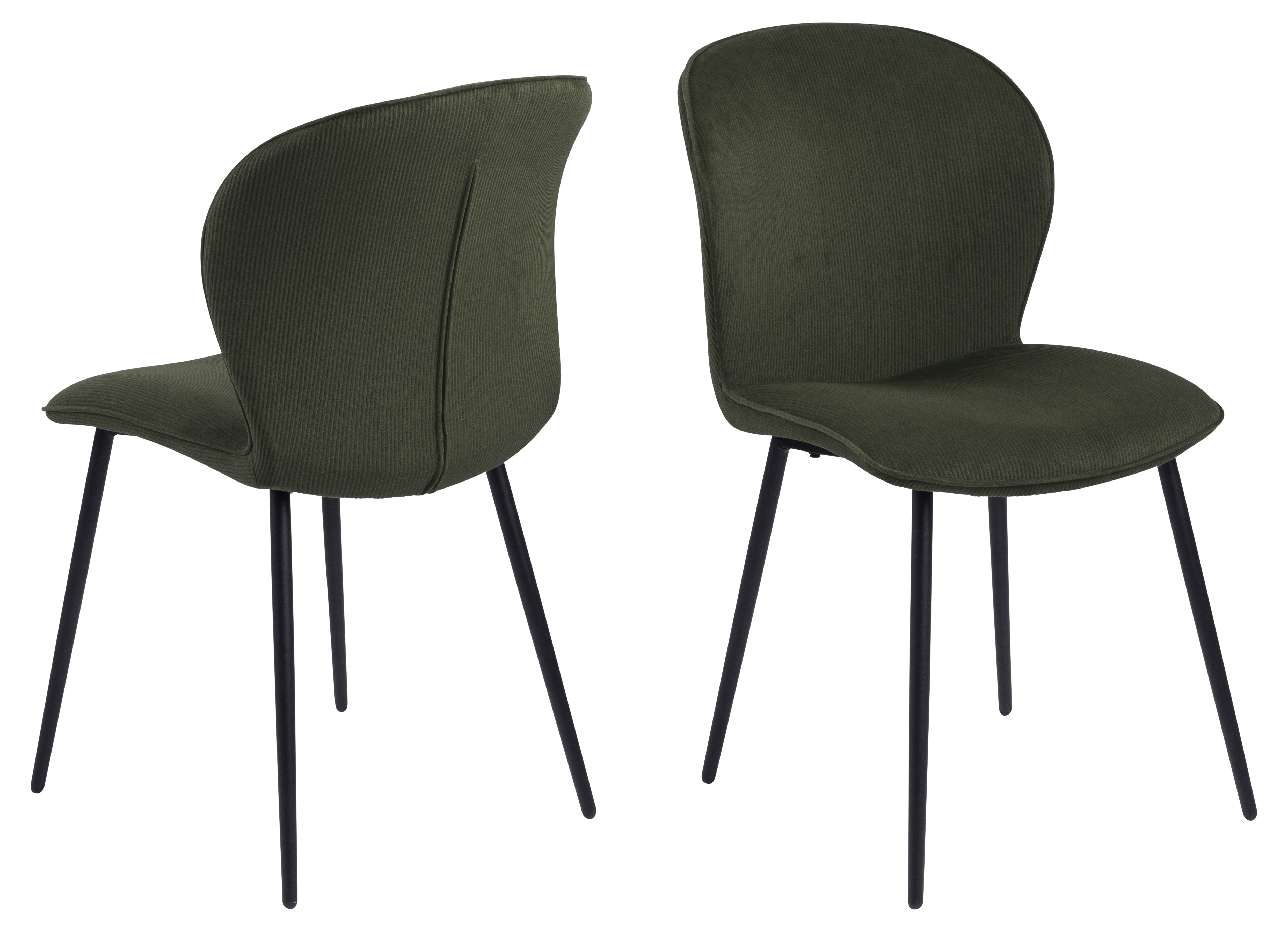 Lot de 2 chaises EVELYN