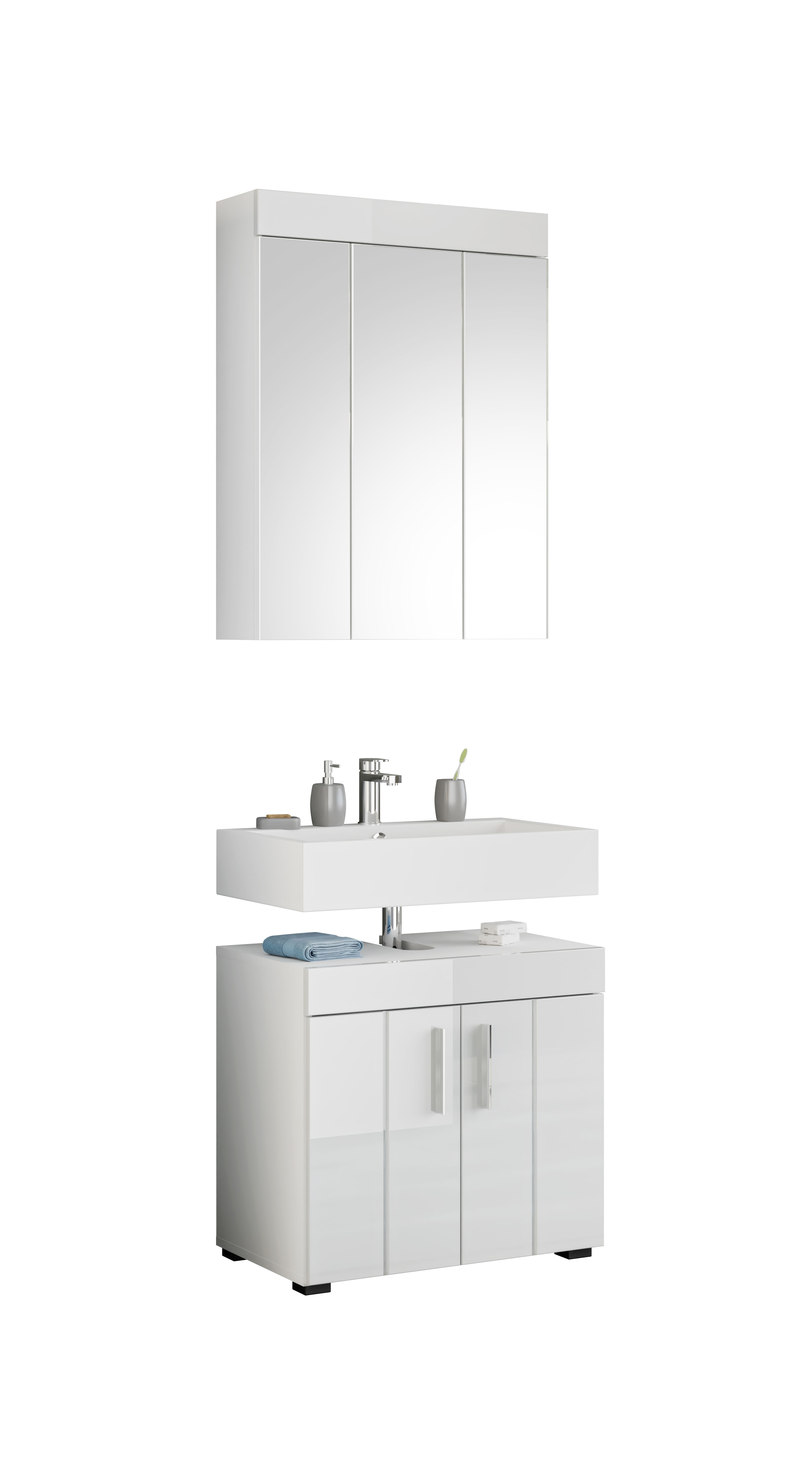 Salle de bains combinée 2 éléments SEKOTA