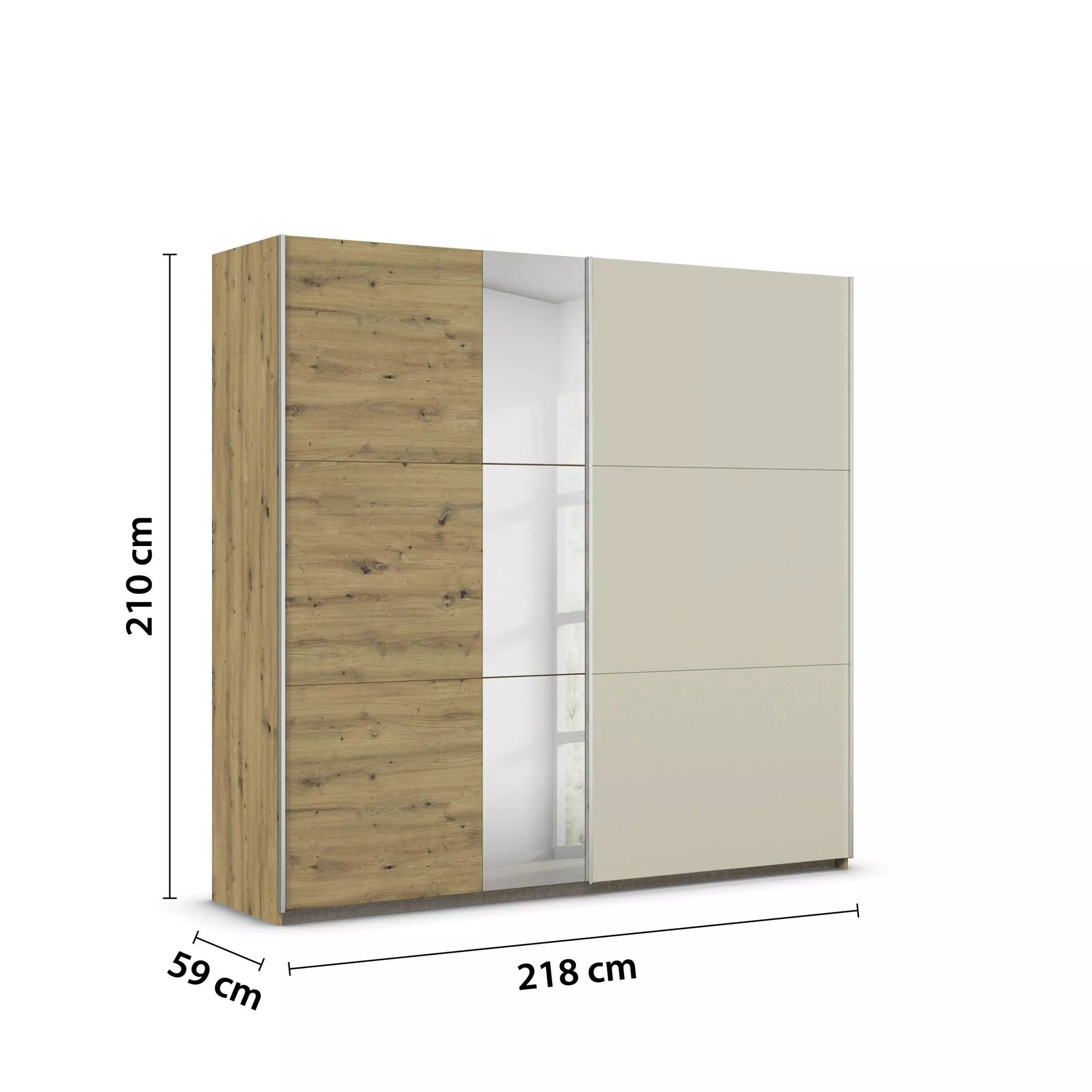 Armoire à portes coulissantes MONZA