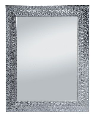 Miroir encadré 50x70 cm argent