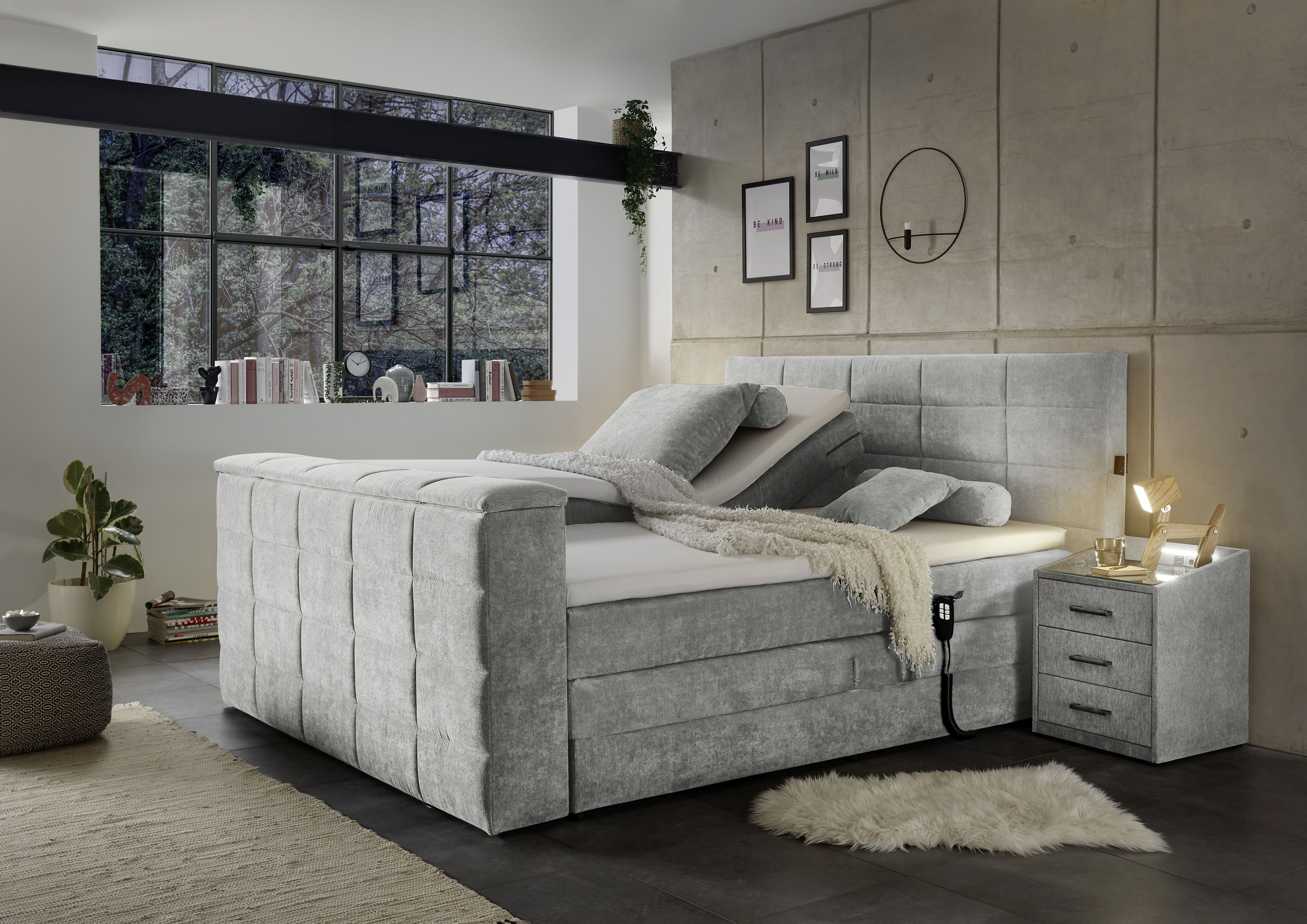 Lit boxspring DENVER 6
