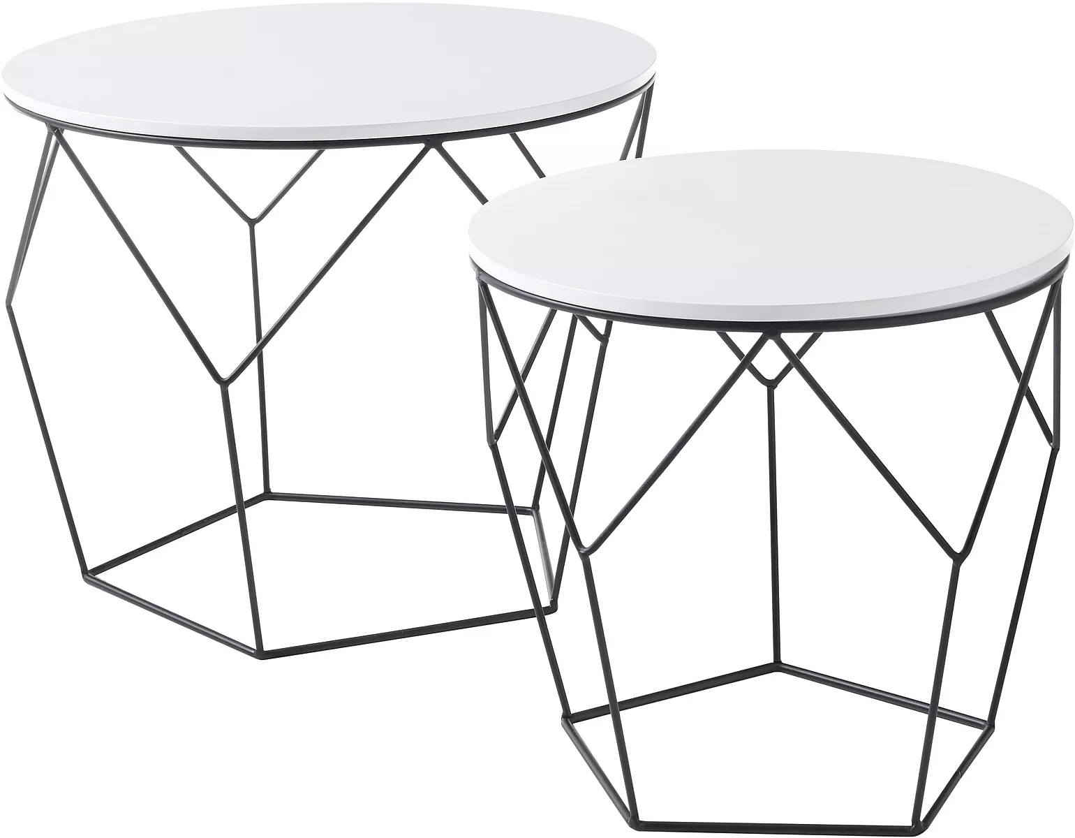 Lot de 2 tables basses HAITI