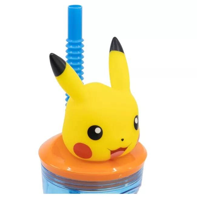 Gourde 3D avec paille Pokemon POKEMON
