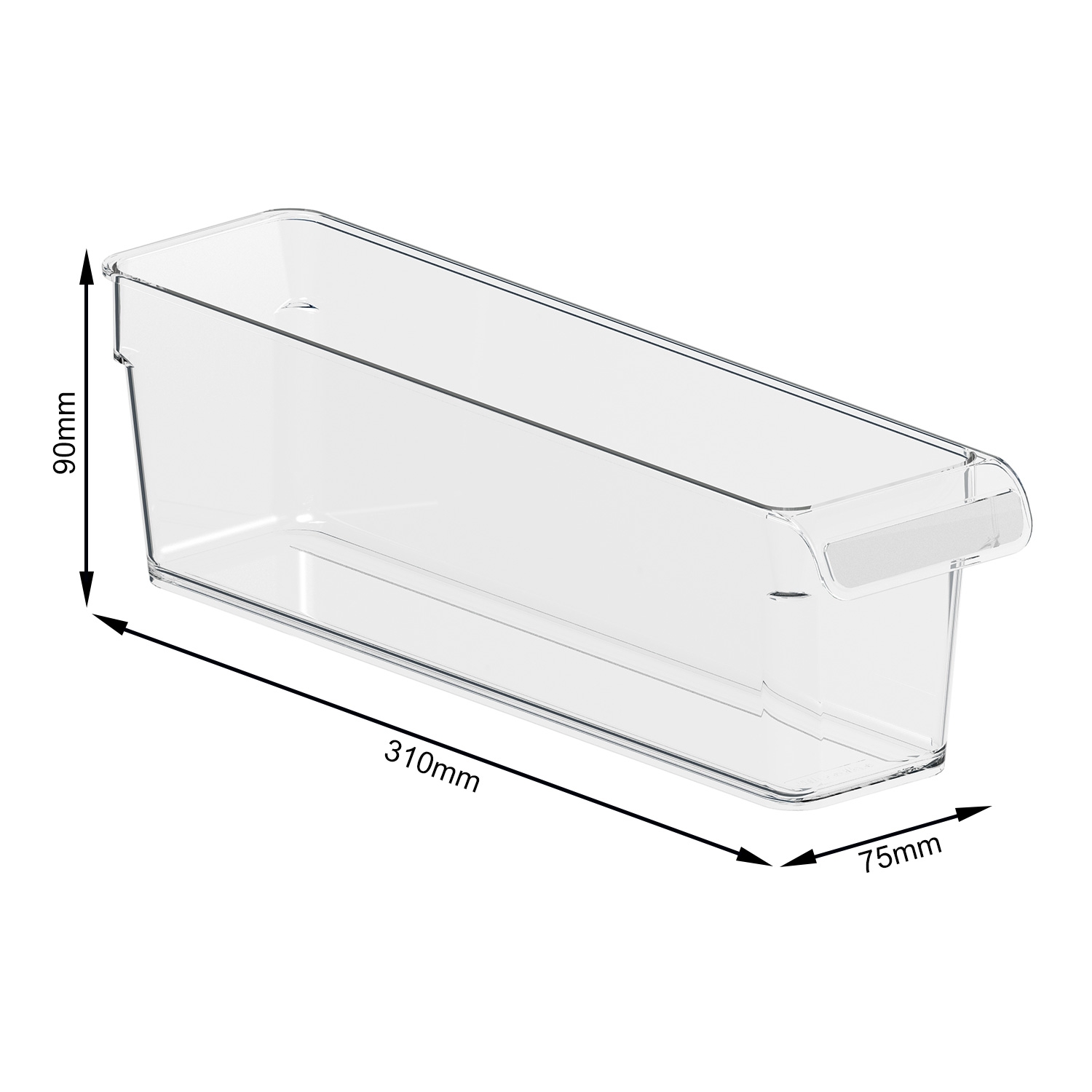 Boîte de rangement pour frigo 1,6 l. LOFT Boîte de rangement pour frigo 1,6 l. LOFT