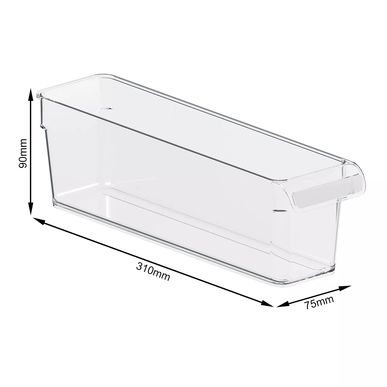 Boîte de rangement pour frigo 1,6 l. LOFT
