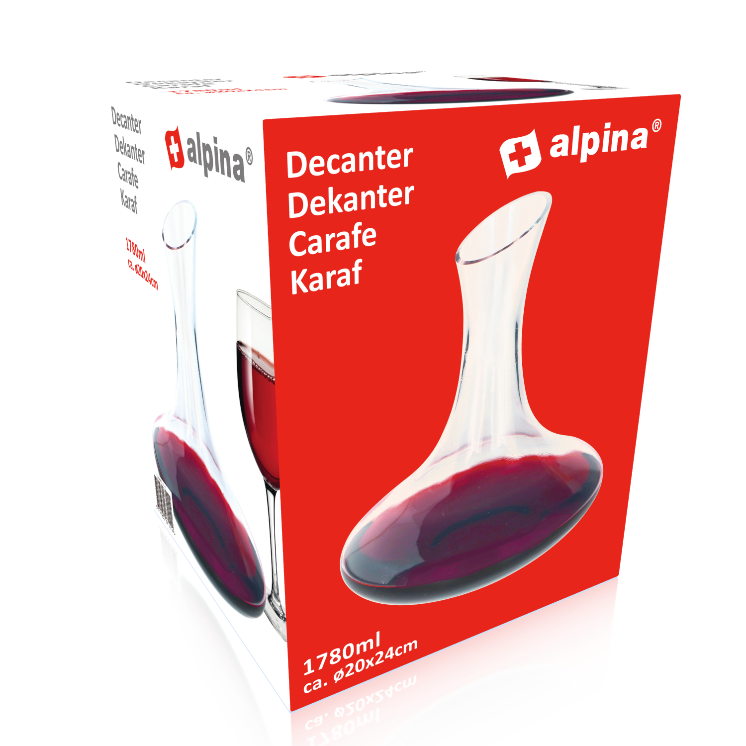 Carafe à décanter 1780ml ALPINA 5179310