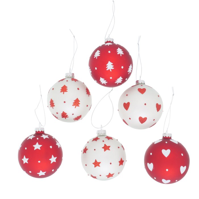 Boule de Noël 8 cm NOLLAG