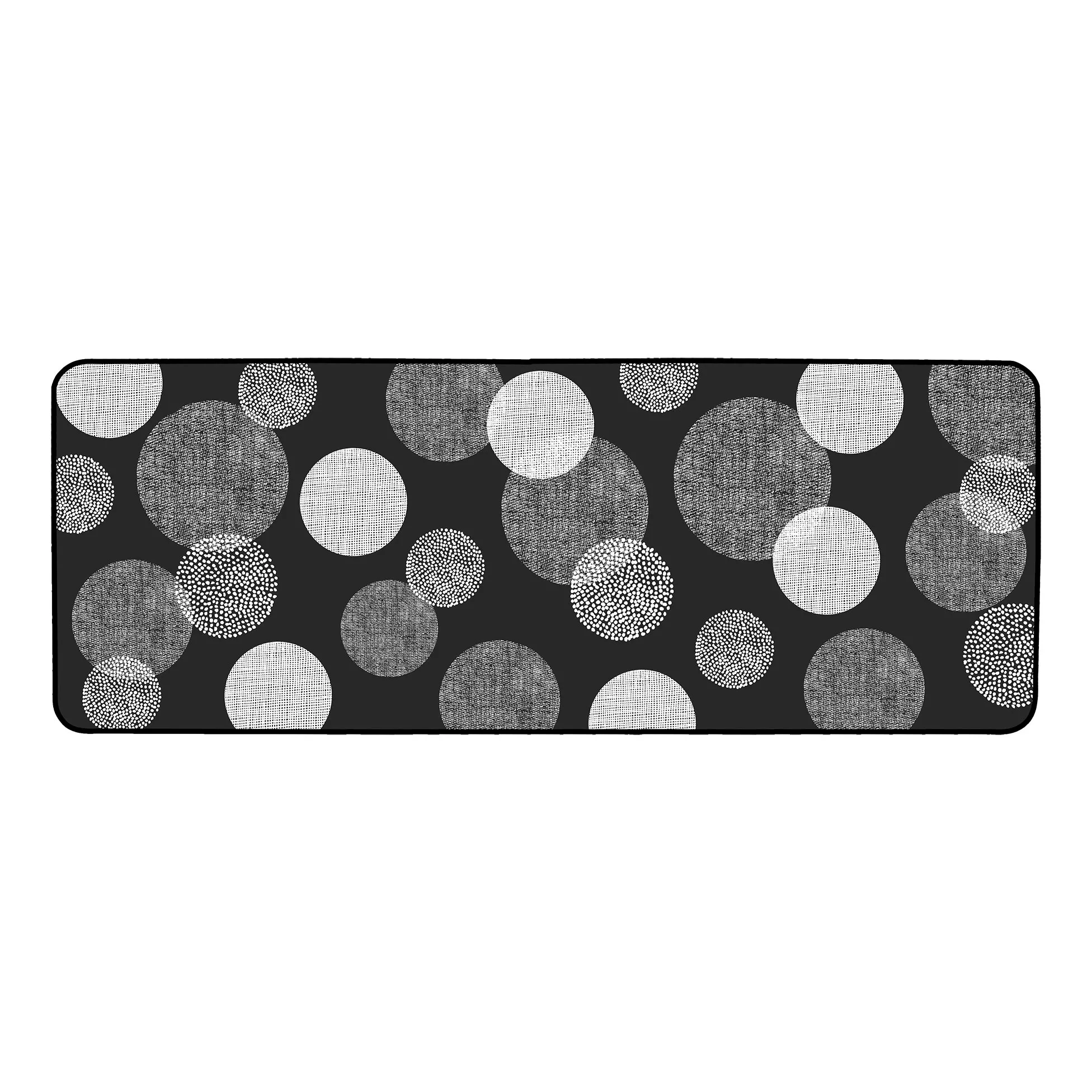 Tapis de cuisine ronds OXANA