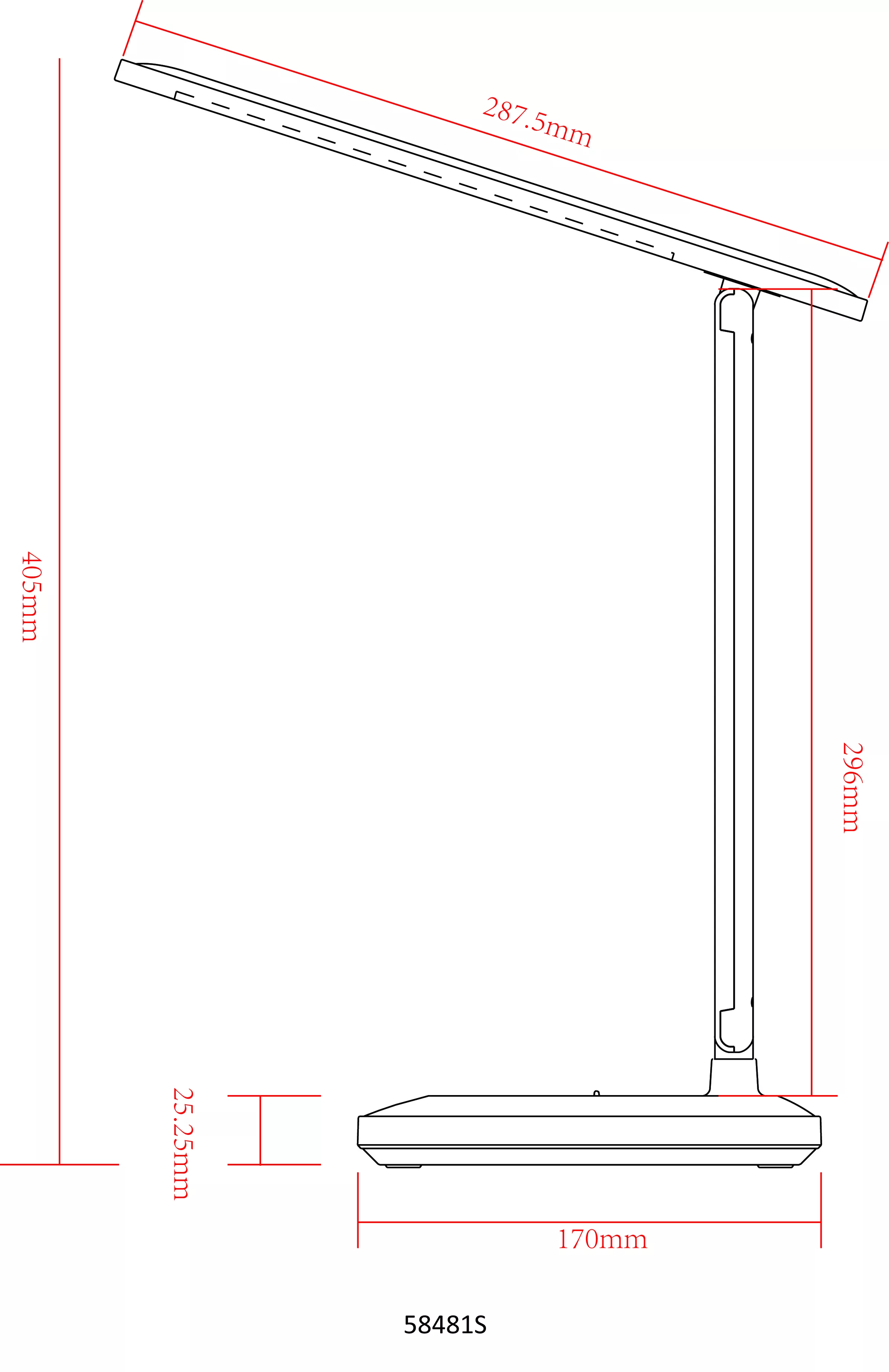Lampe de table sans fil LORNA