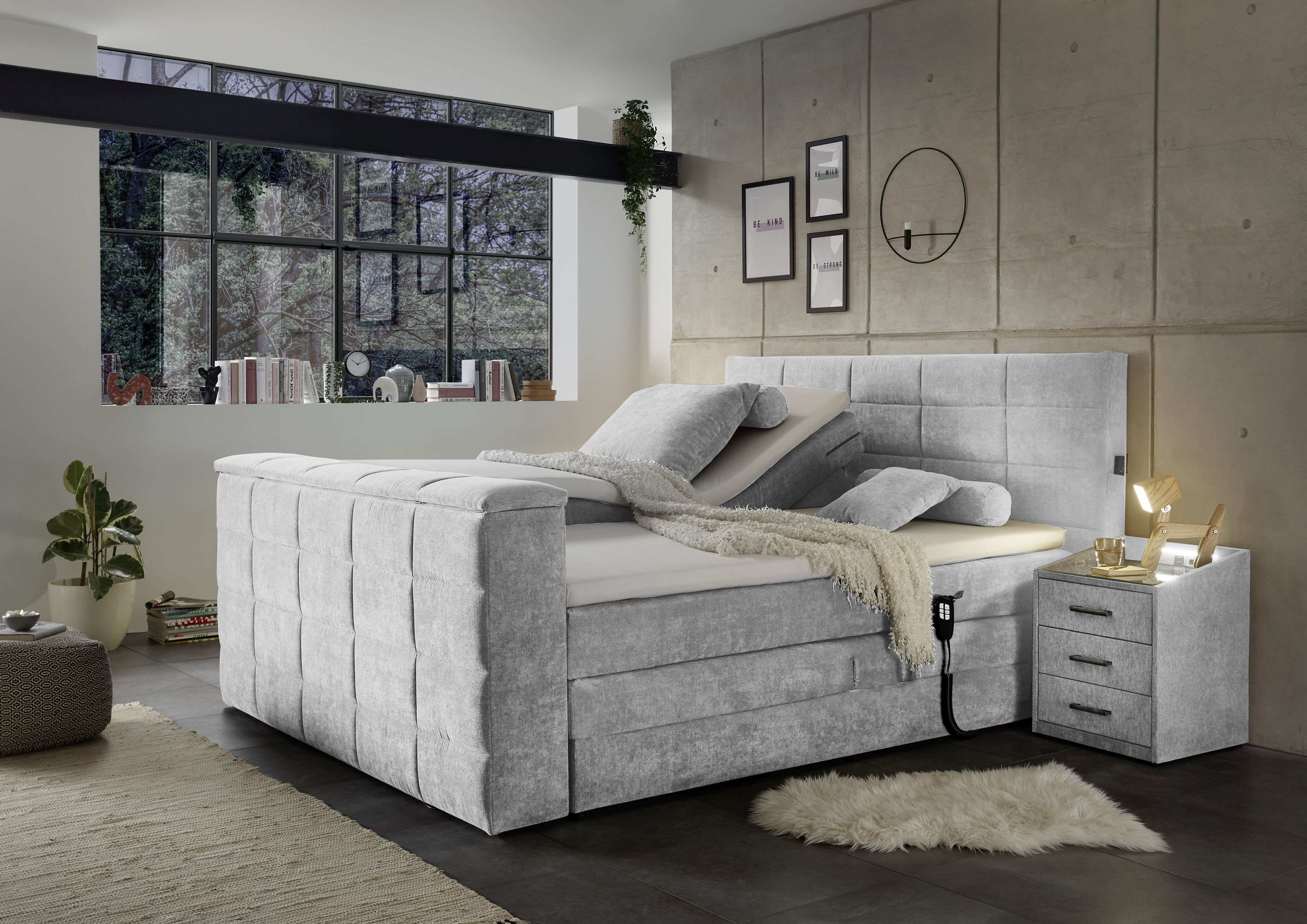 Lit boxspring DENVER 6