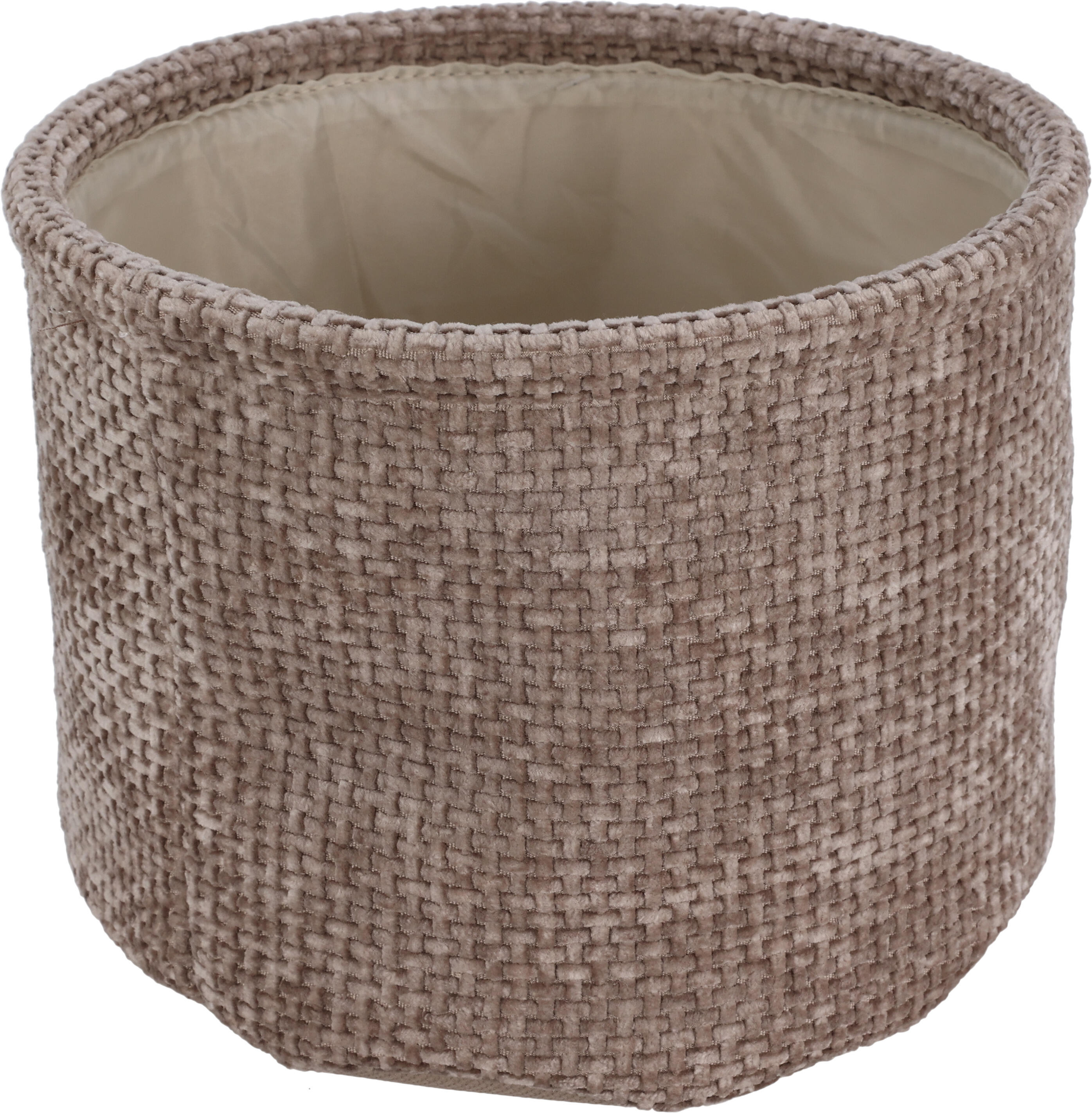 Grand panier aspect peluche EH