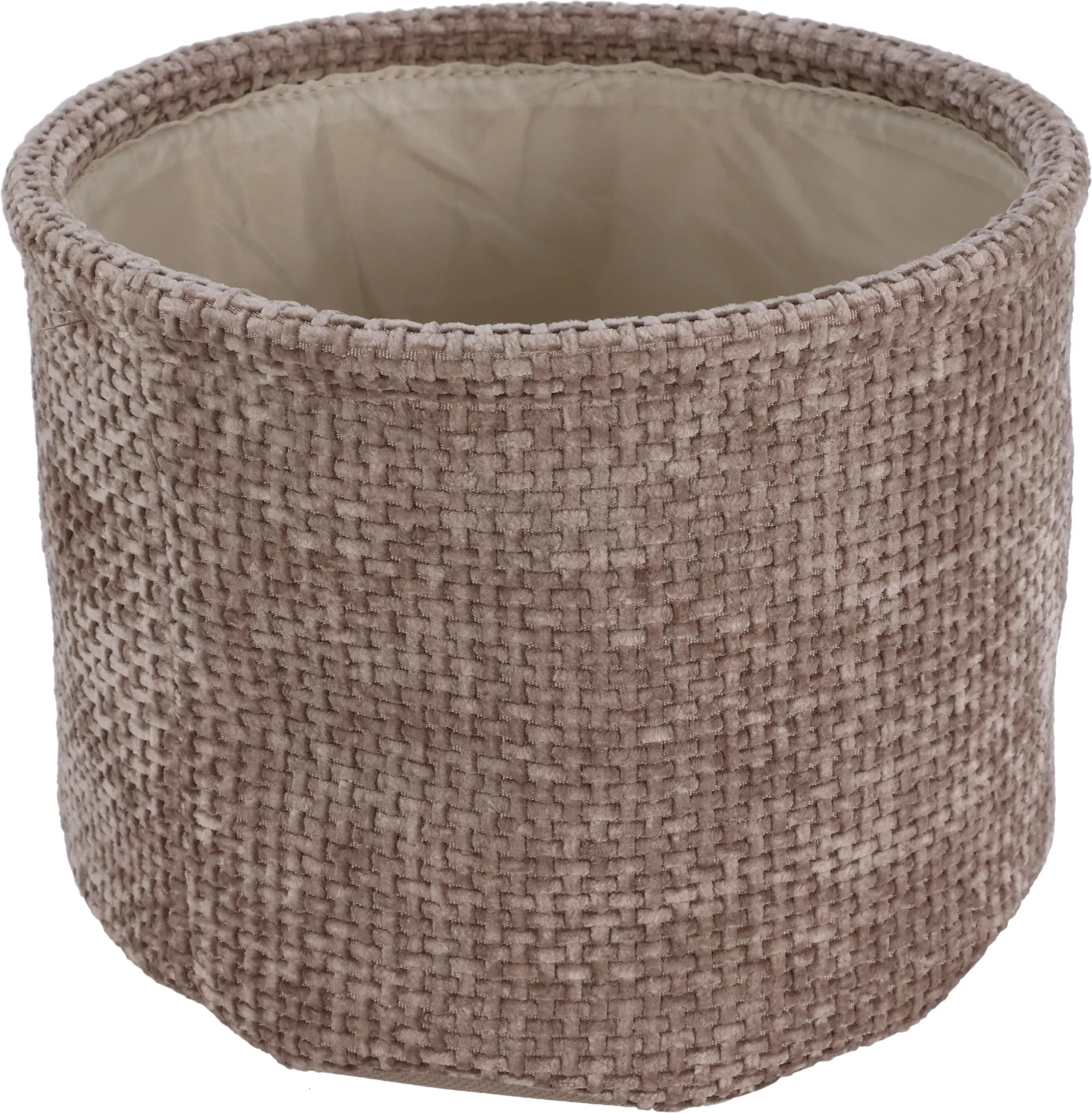 Grande corbeille aspect peluche EH