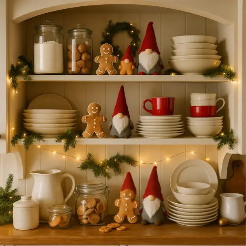 Décorations de Noël : bonhommes en pain d'épices & Co.