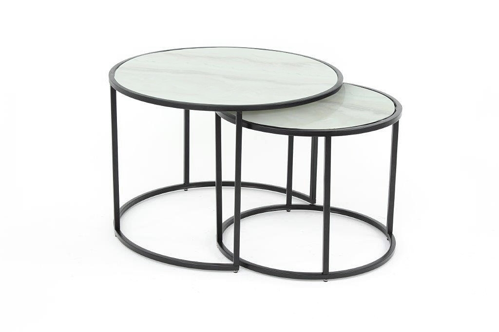 Lot de 2 tables basses SANTOS Lot de 2 tables basses SANTOS