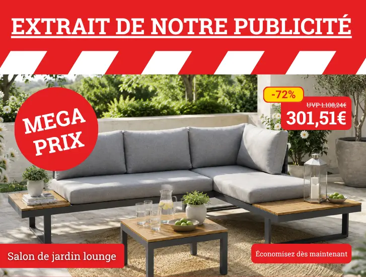 MEGA PRIX ! Ensemble de salon - faites de vraies économies dès maintenant>