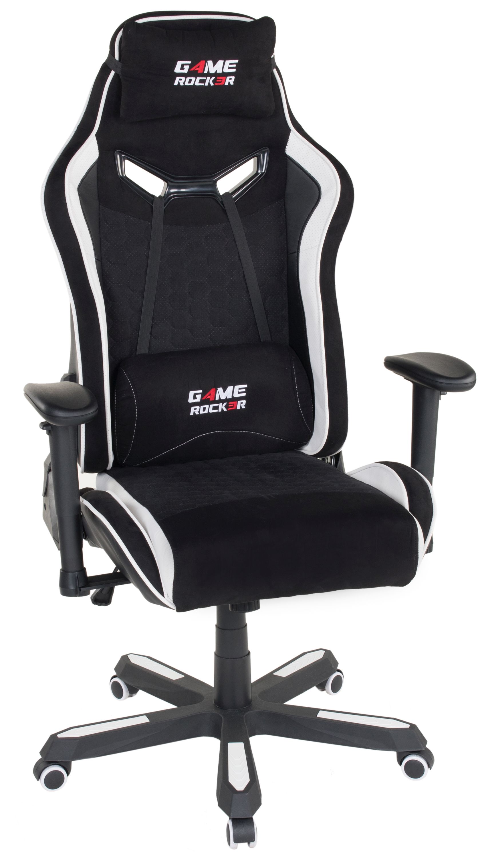 Chaise de jeu - Chaise de Gaming - Chaise de Gaming - Zwart - Chaise de  bureau avec