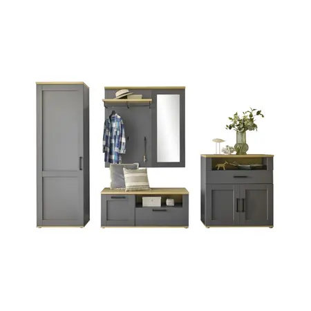 Vestiaires d'entrée complets