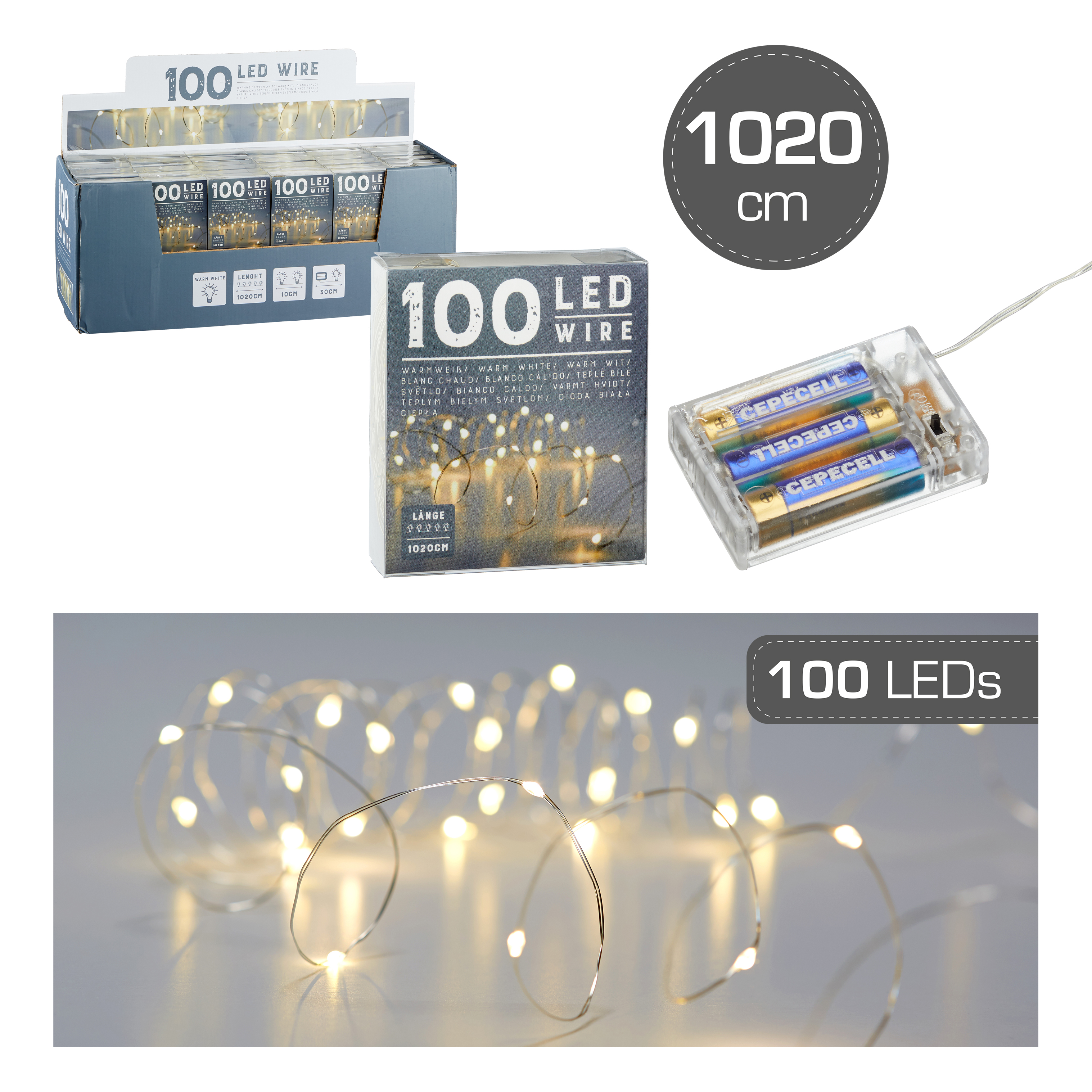 Guirlande lumineuse  100 micro LEDs