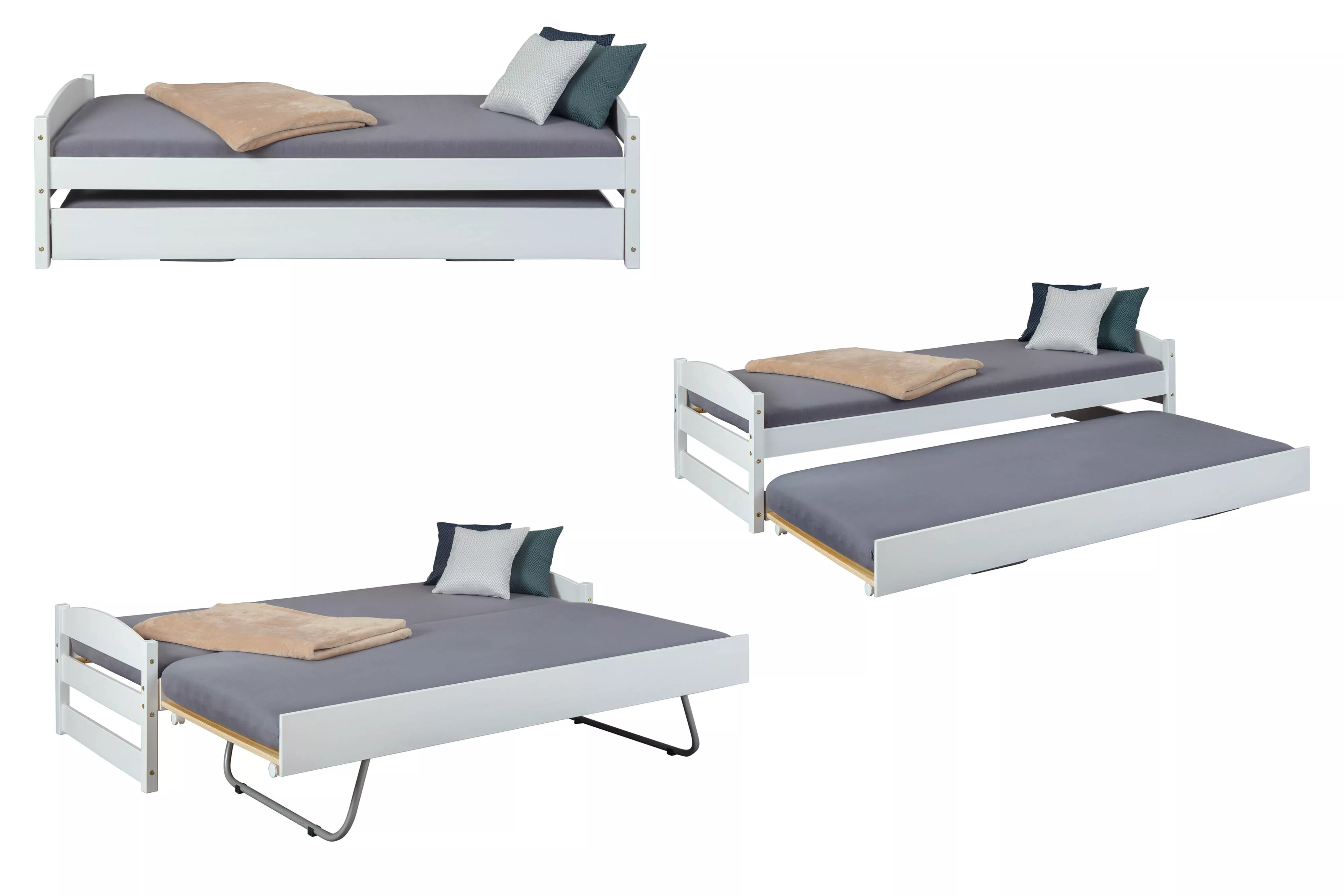 Lit double escamotable 90 x 200 cm VINDAS