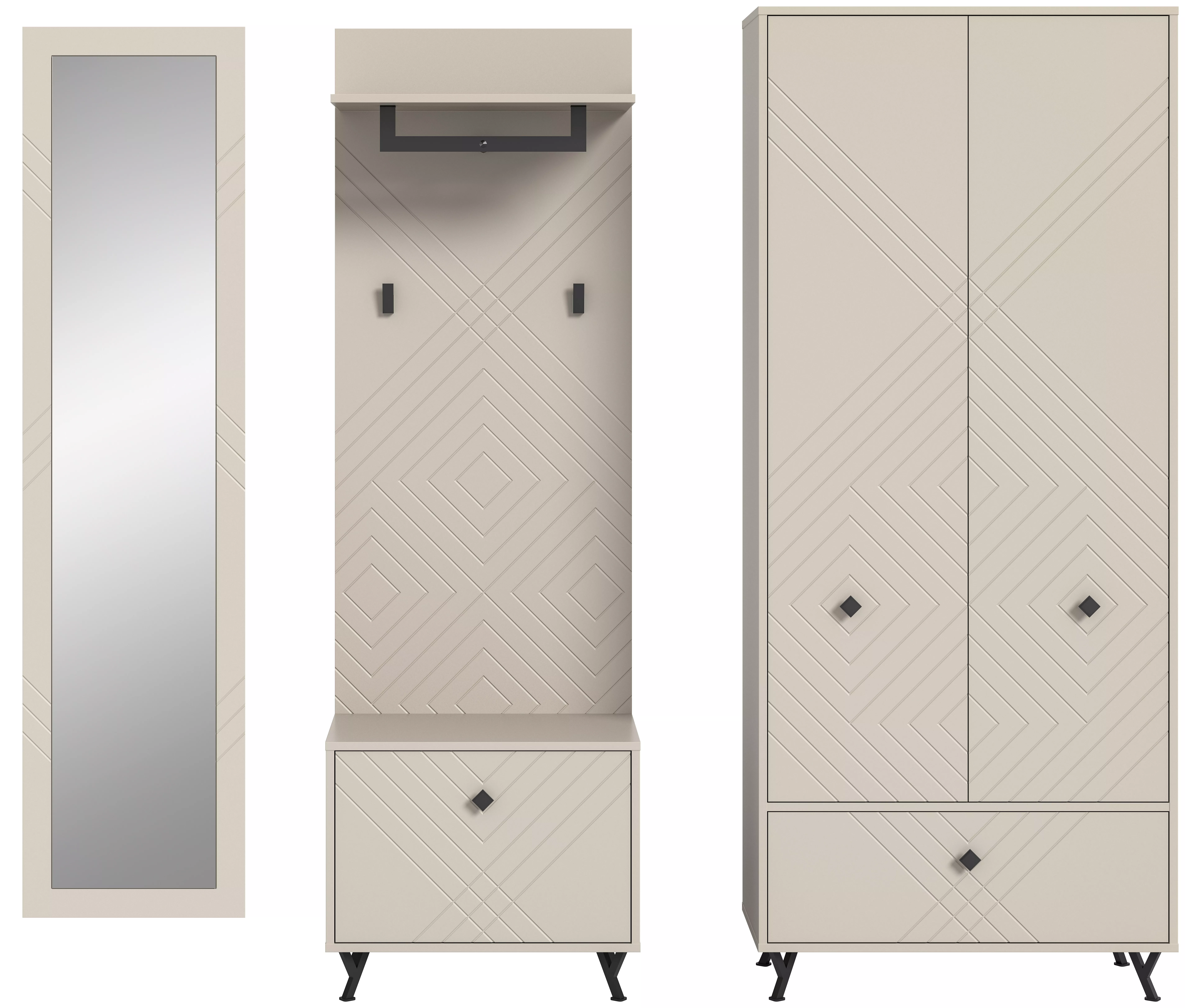 Vestiaire combiné 4 éléments TAPI