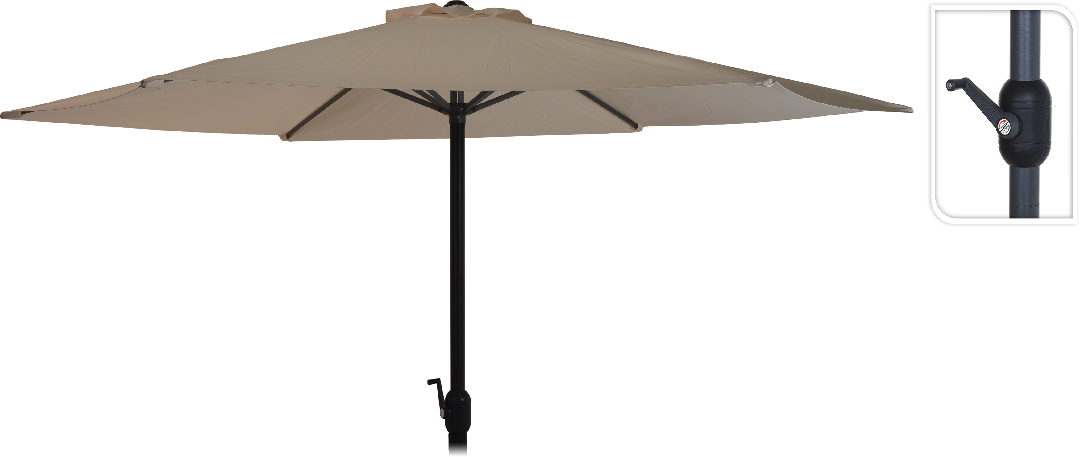 Parasol 3m TAUPE