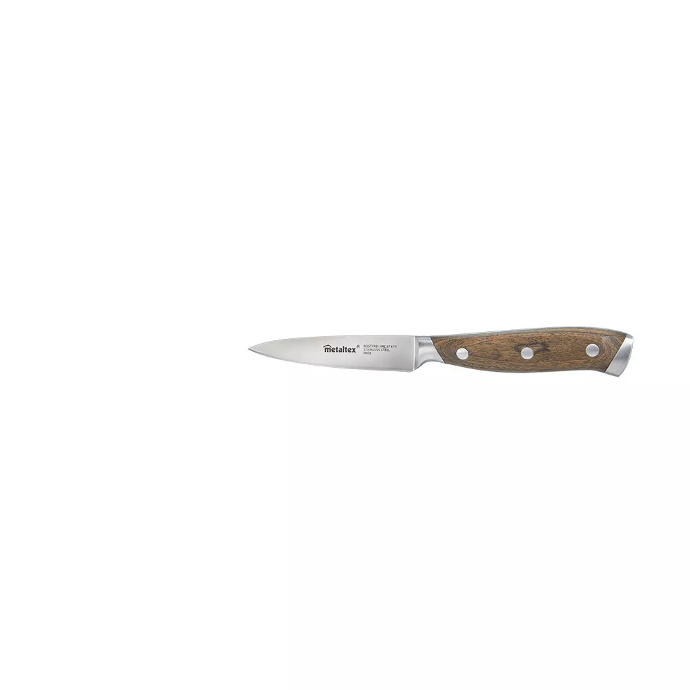 Couteau à éplucher avec manche en bois HERITAGE
