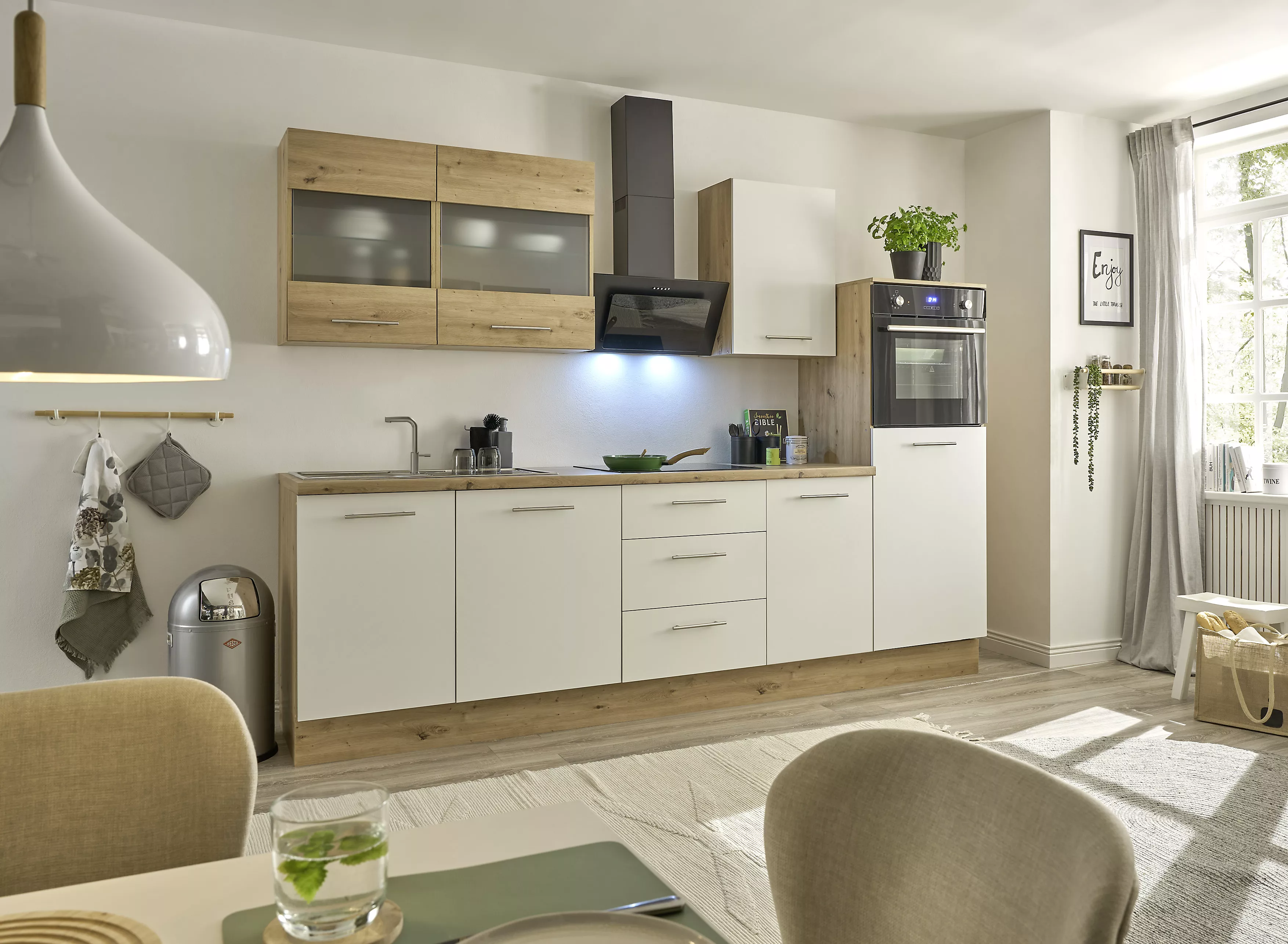 Bloc cuisine avec électroménager LIVERPOOL II