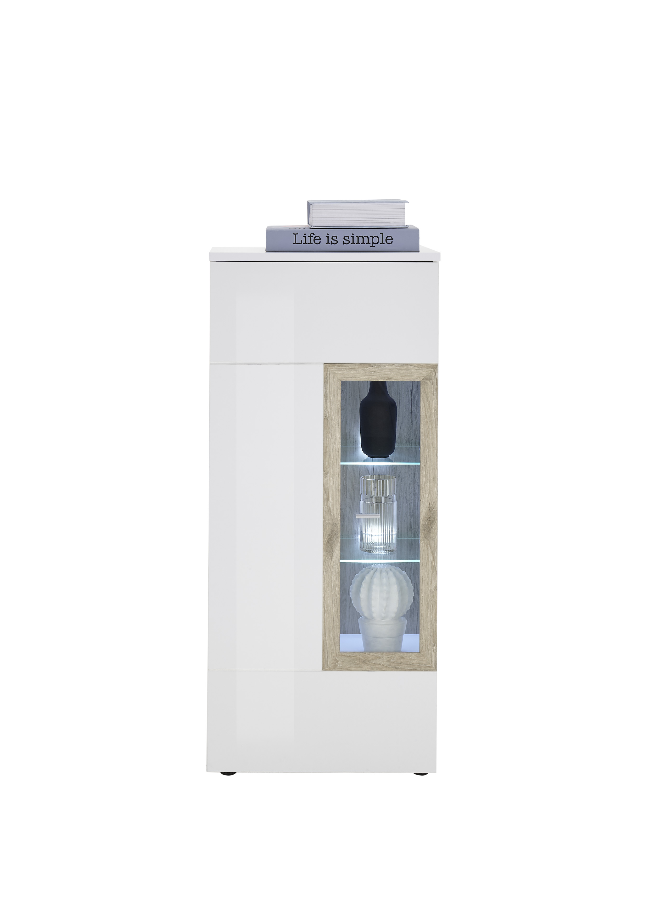 Meuble vitrine avec éclairage BRÜNN Meuble vitrine avec éclairage BRÜNN