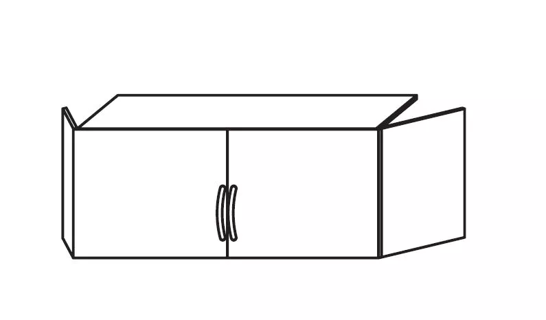 Rehausse pour armoire d'angle ED EXTRA