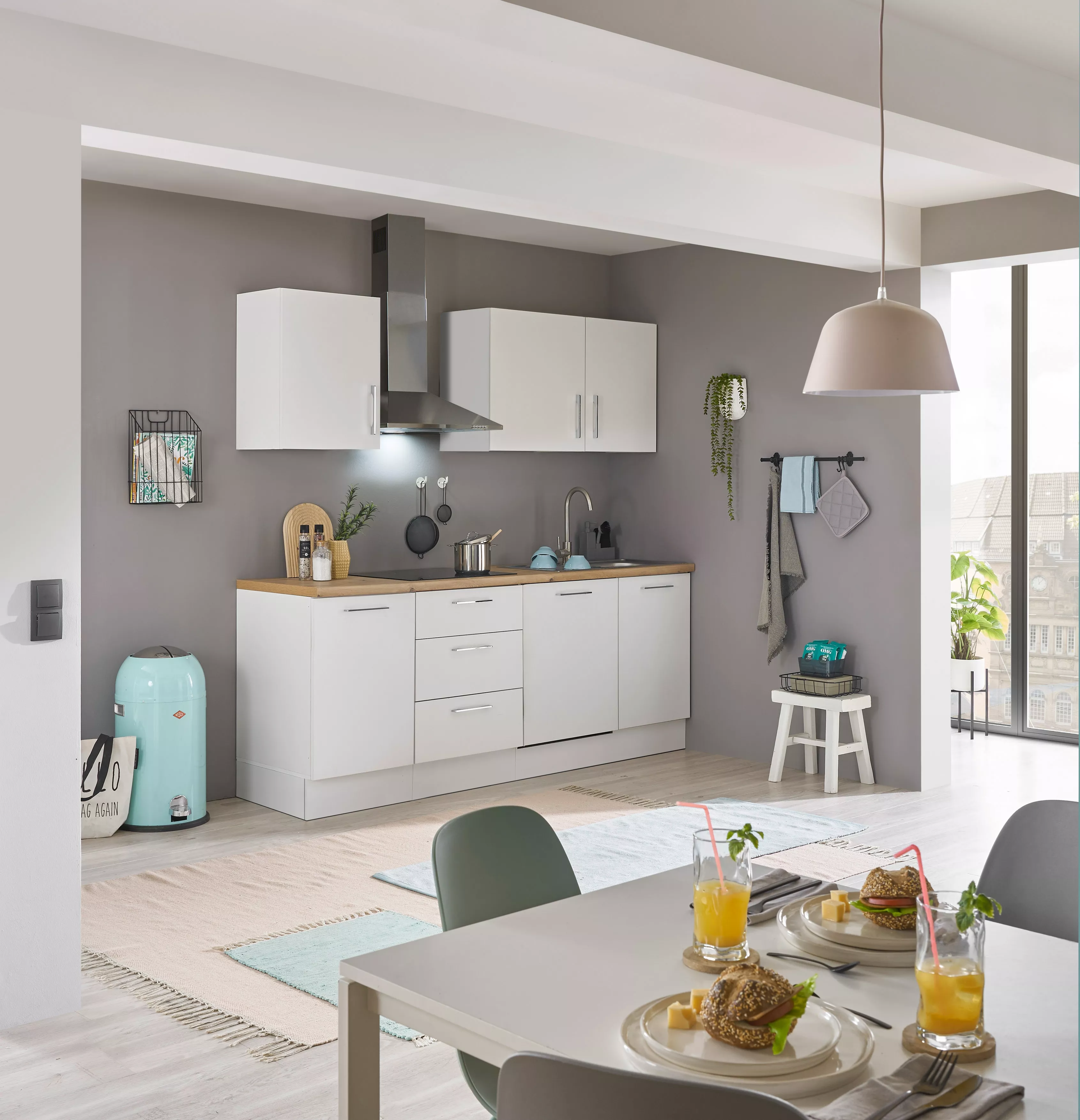 Küchenblock  TURIN ZB 220 white
