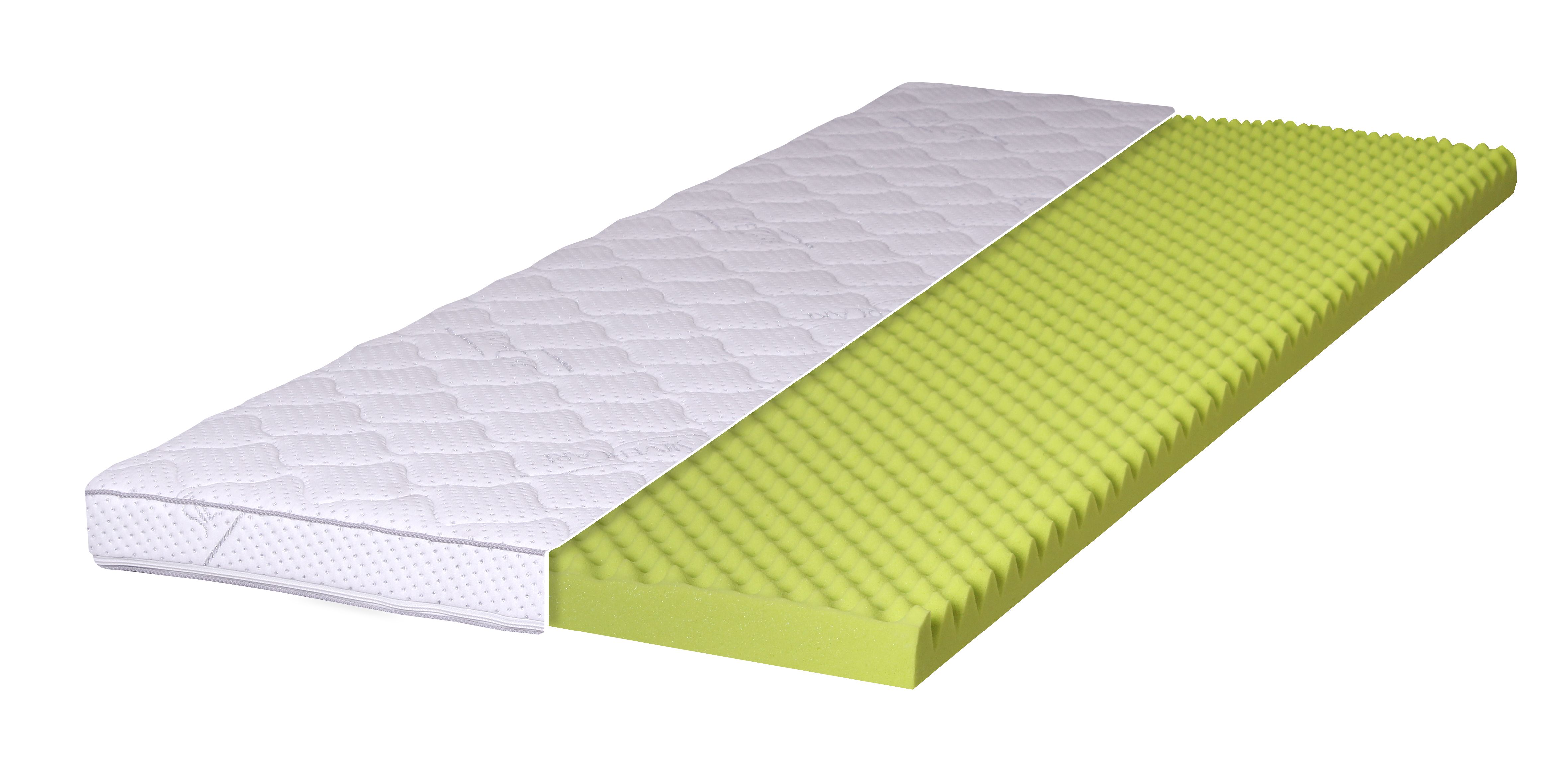 Surmatelas en mousse haute résilience 100x200cm K550 DORMIPUR