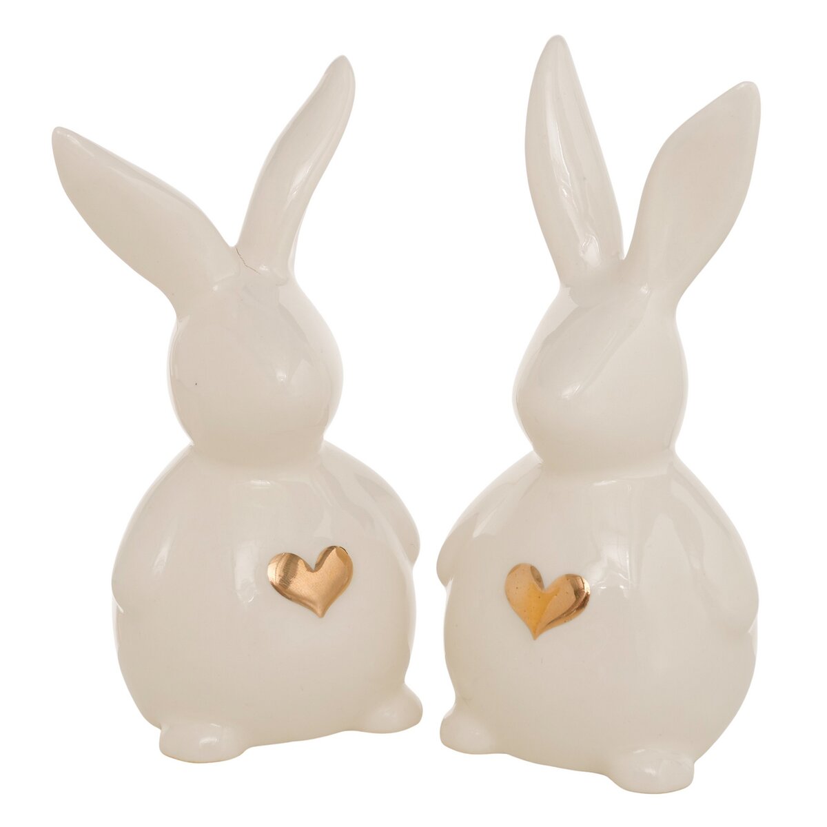 Figurine lièvre avec coeur JEPPE